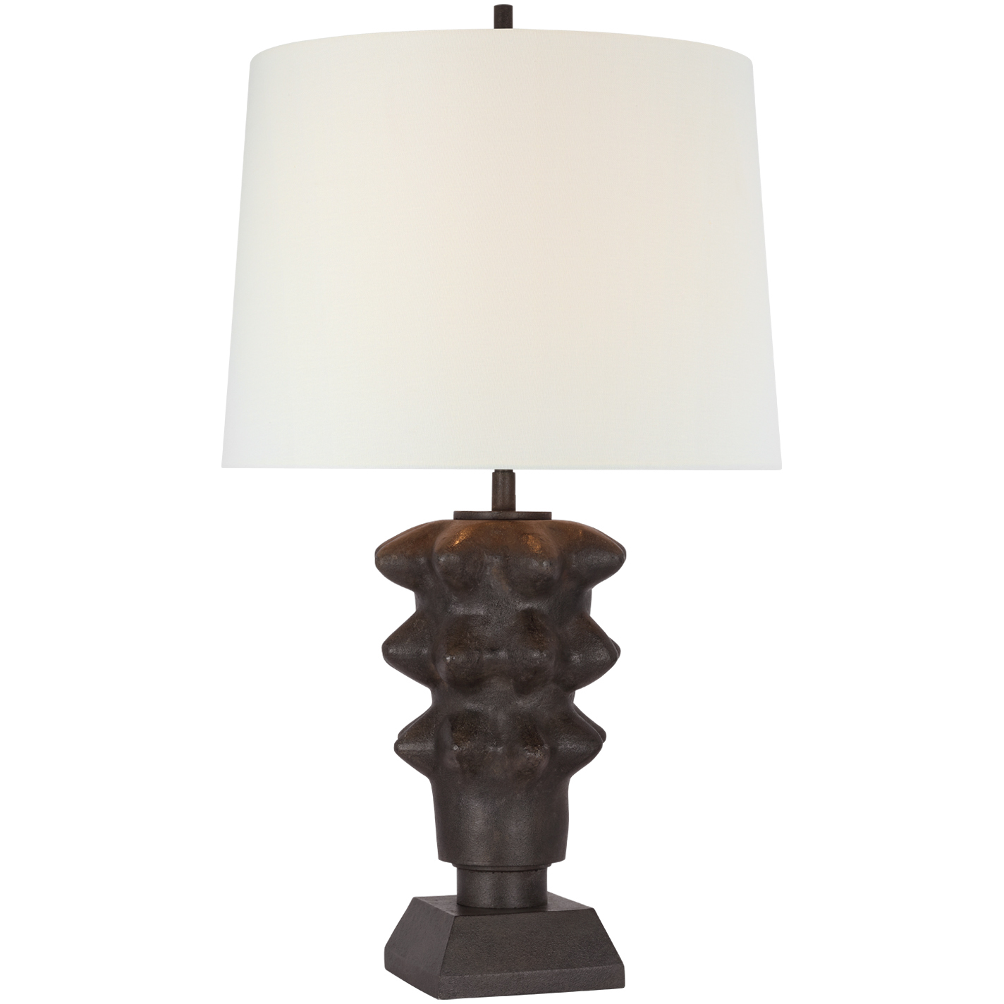 Thomas O'Brien Luxor 25.25 inch 15 watt Garden Bronze Table Lamp Portable Light in Garden Stone, Medium