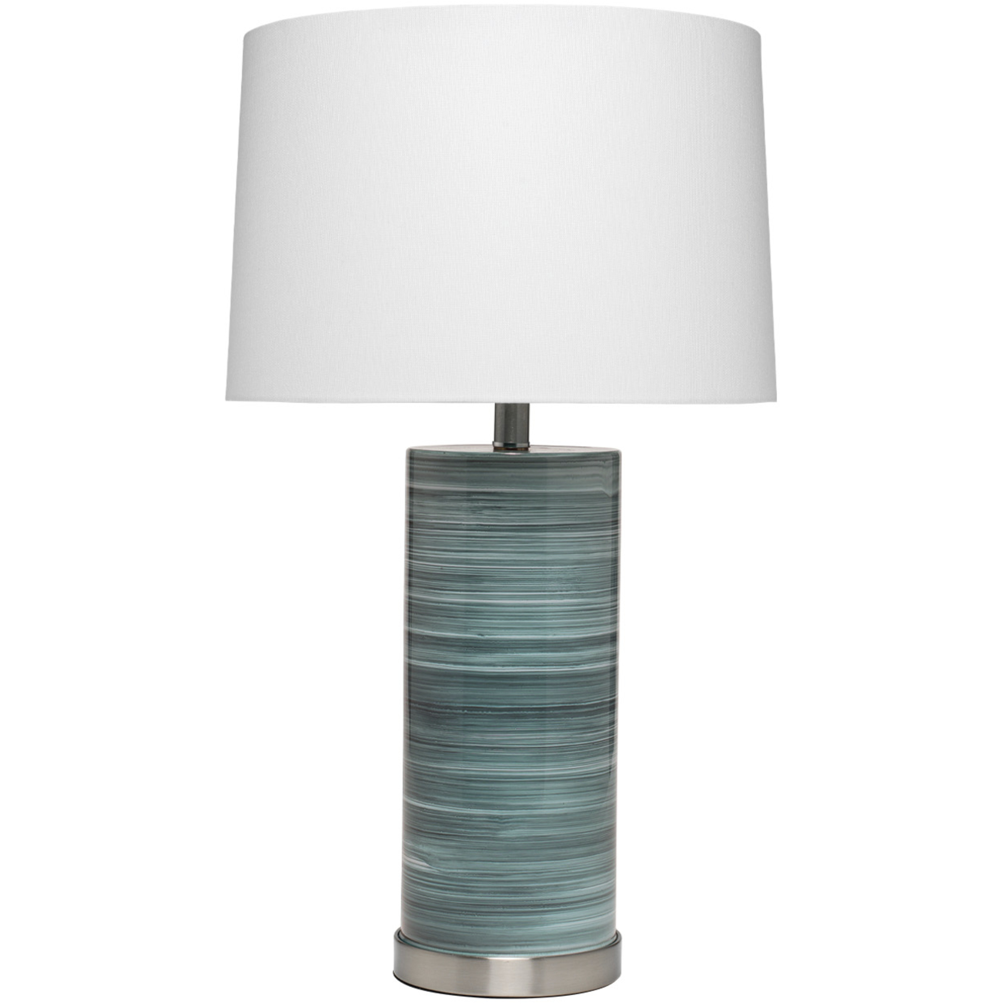 Casey 25 inch 150 watt Turquoise Table Lamp Portable Light