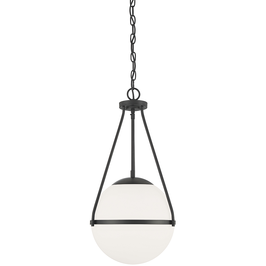 Stella 1 Light 13.25 inch Matte Black Pendant Ceiling Light