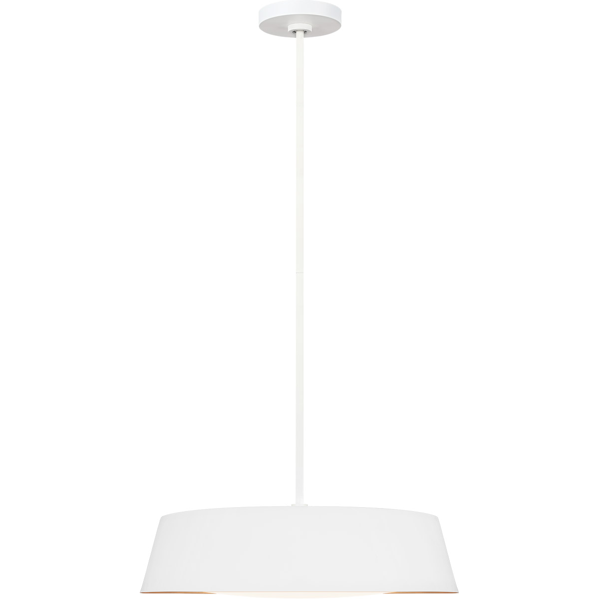 ED Ellen DeGeneres Asher 5 Light 19 inch Matte White Pendant Ceiling Light