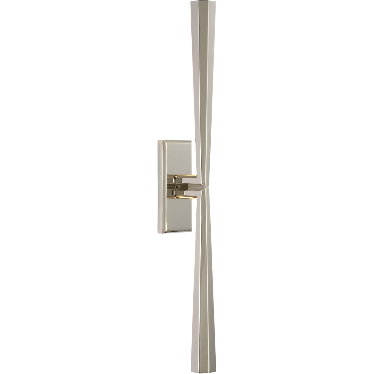 Thomas O'Brien Galahad LED 3 inch Polished Nickel Linear Sconce Wall Light
