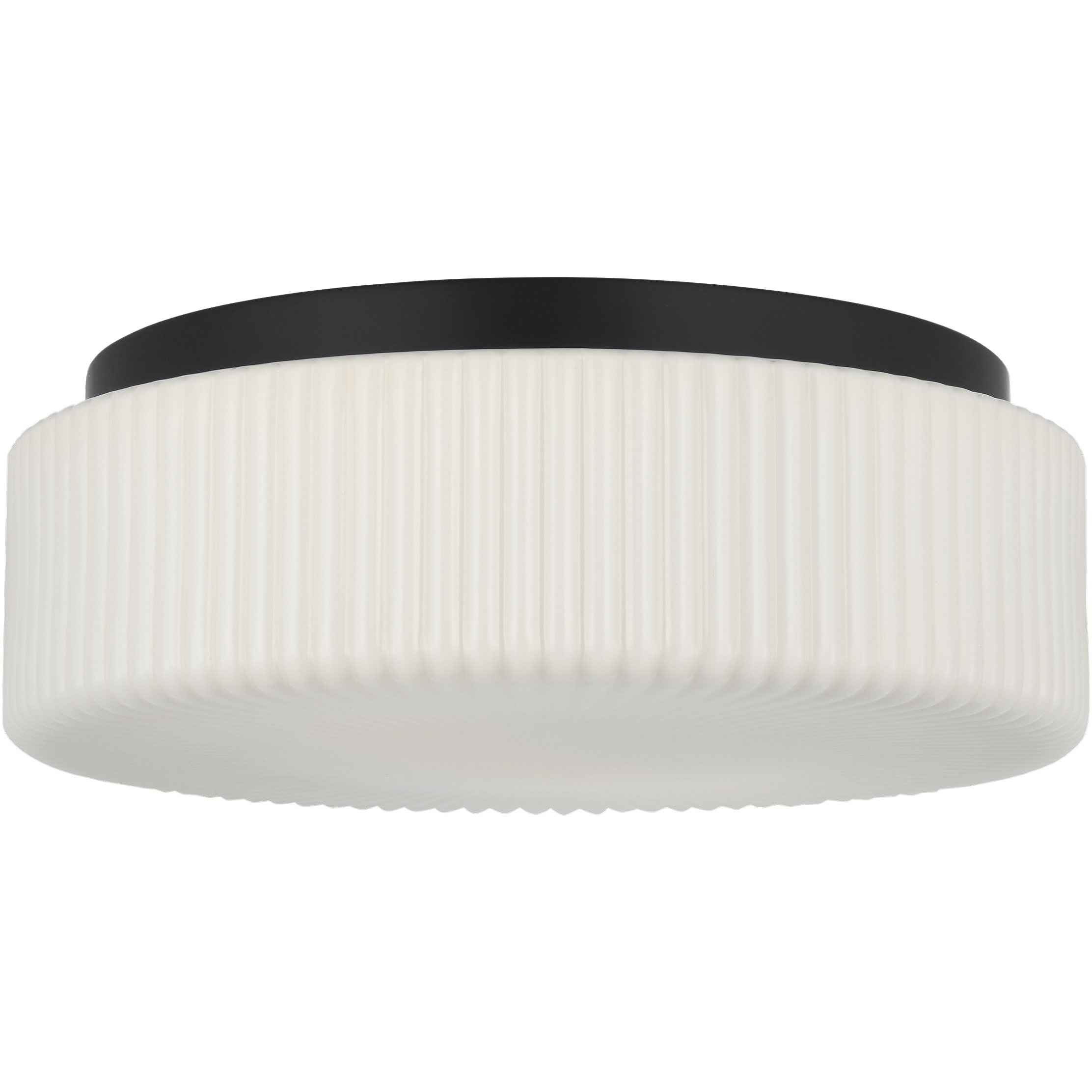 Axira LED 14 inch Midnight Black Flush Mount Ceiling Light