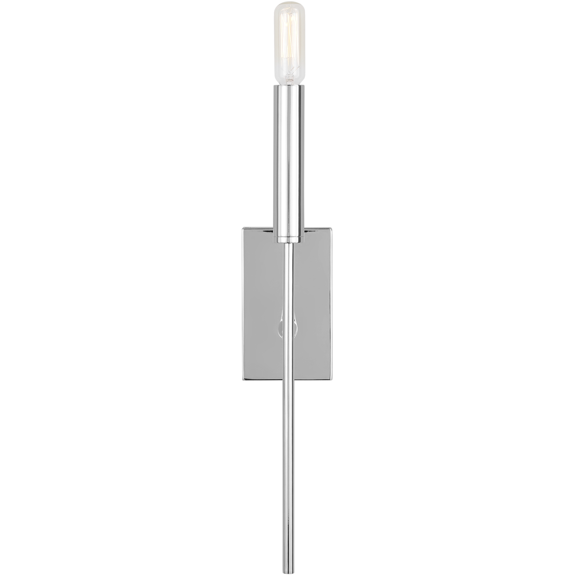 ED Ellen DeGeneres Brianna 1 Light 4 inch Polished Nickel Tail Sconce Wall Light