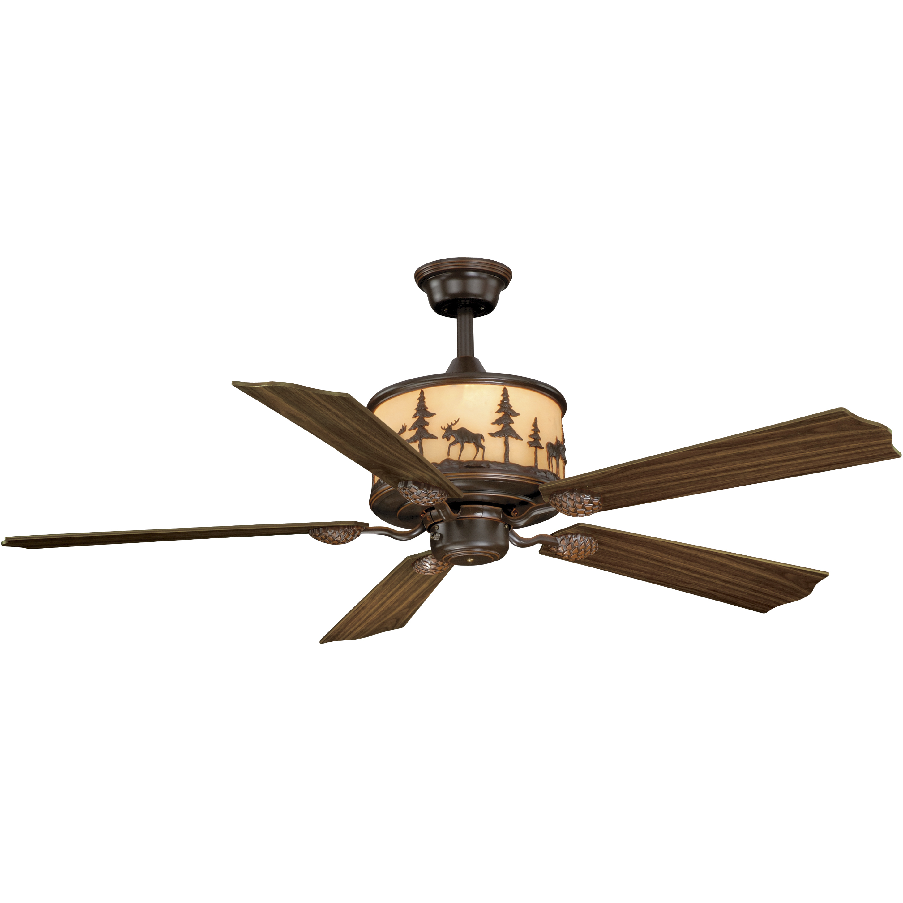 フラーレン風　カカオウッド Vaxcel FN56305BBZ Yellowstone 56 inch Burnished Bronze with
