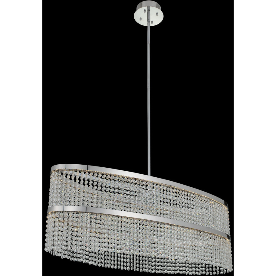 Cortina LED 44 inch Chrome Island Light Ceiling Light