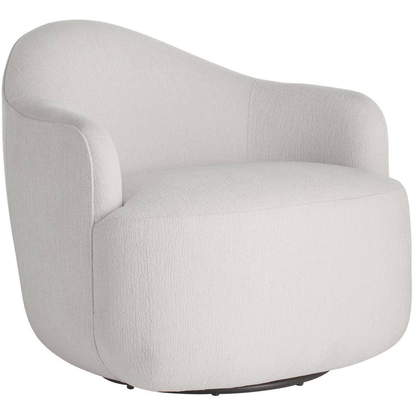 Boulder Sand and Bronze Lounge Chair, Left
