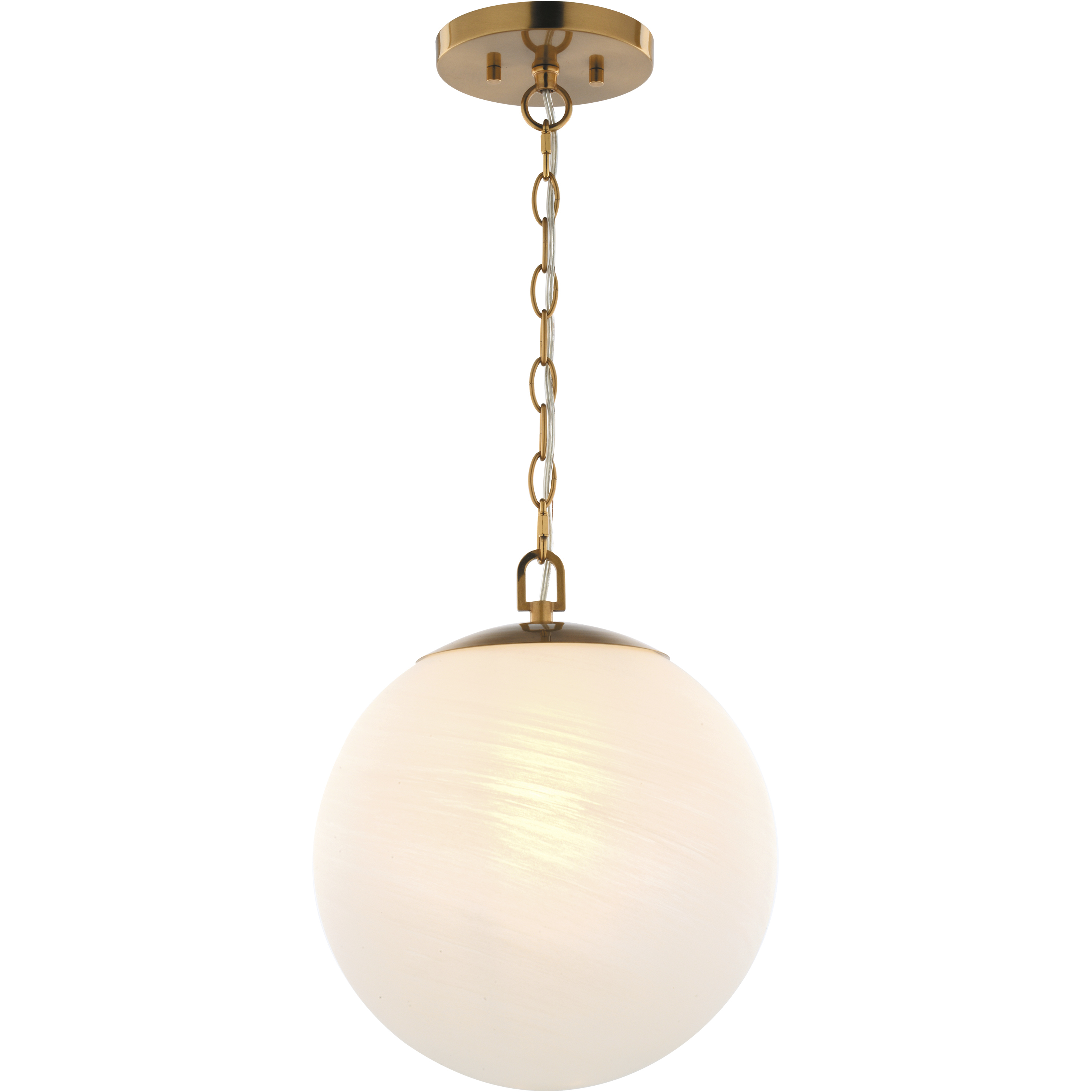 Monticello 1 Light 12 inch Muted Brass Pendant Ceiling Light
