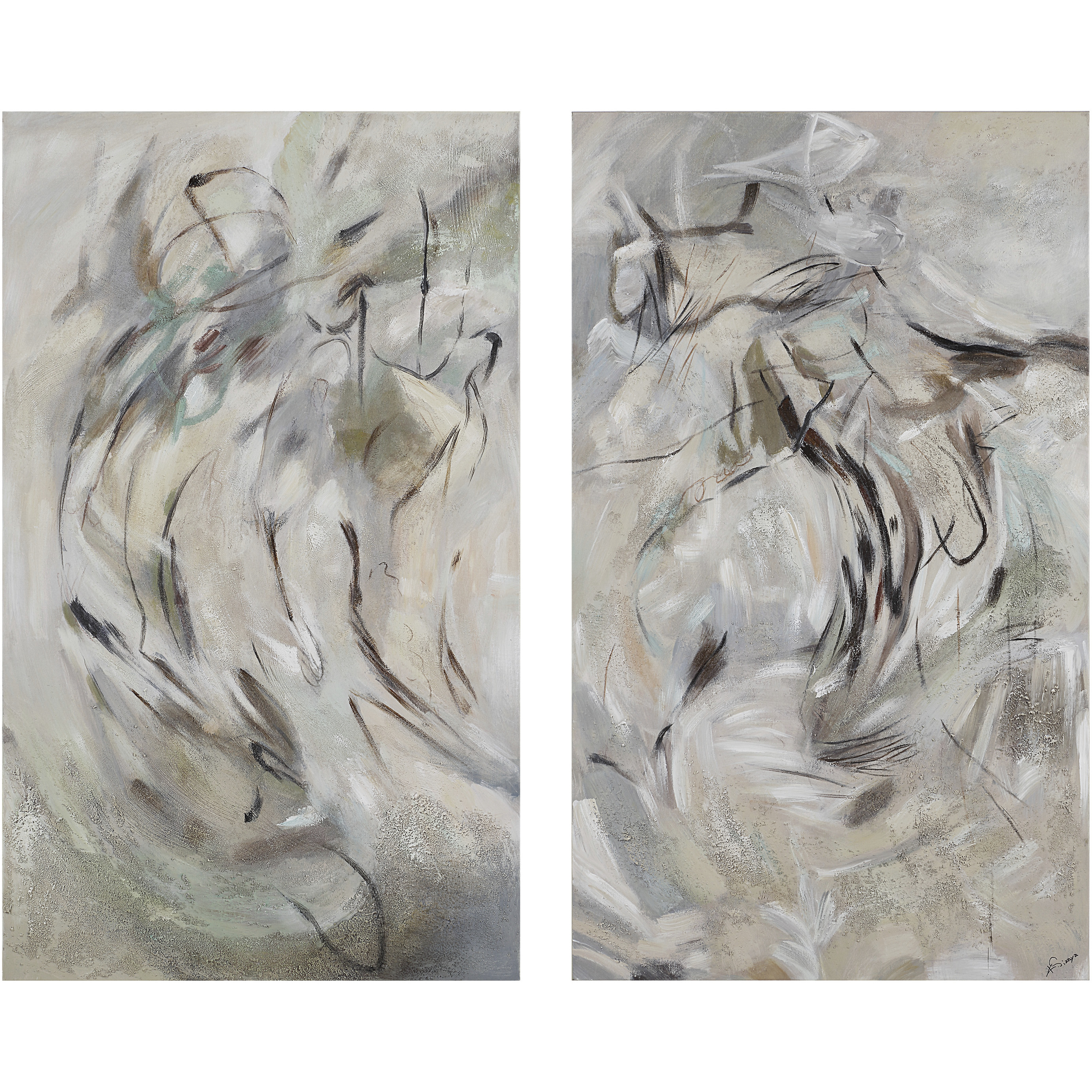 Torres Canvas Art, Set of 2