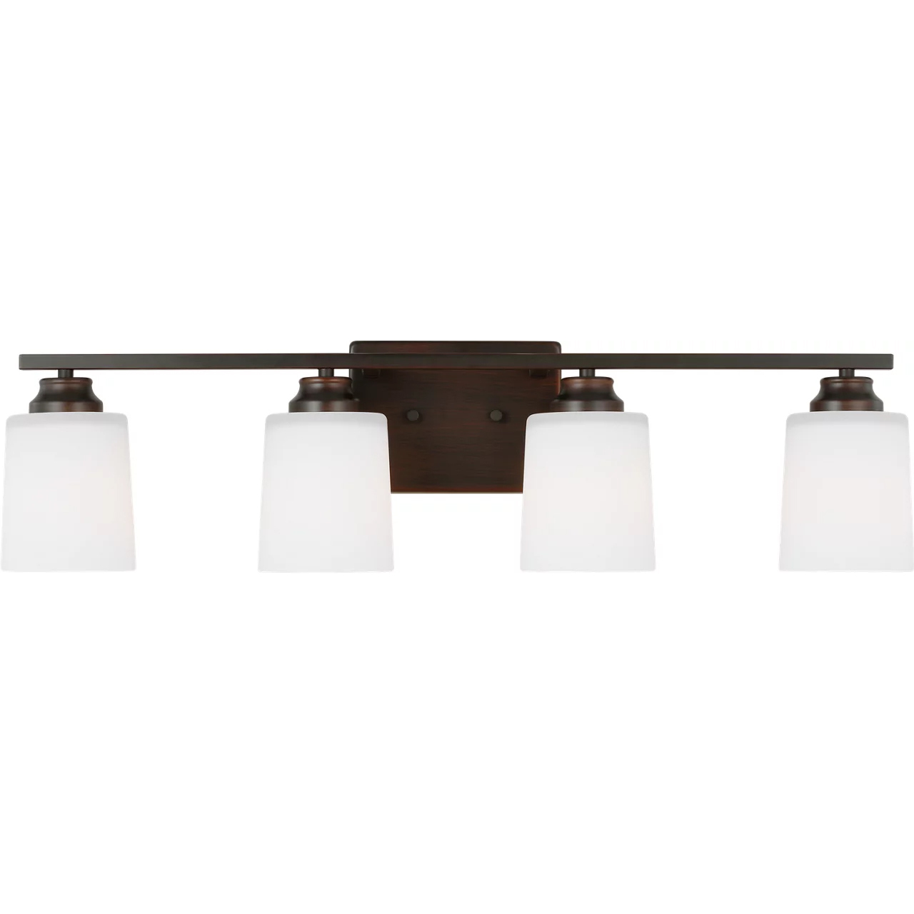 Vinton 4 Light 29 inch Bronze Wall Bath Fixture Wall Light in Incandescent