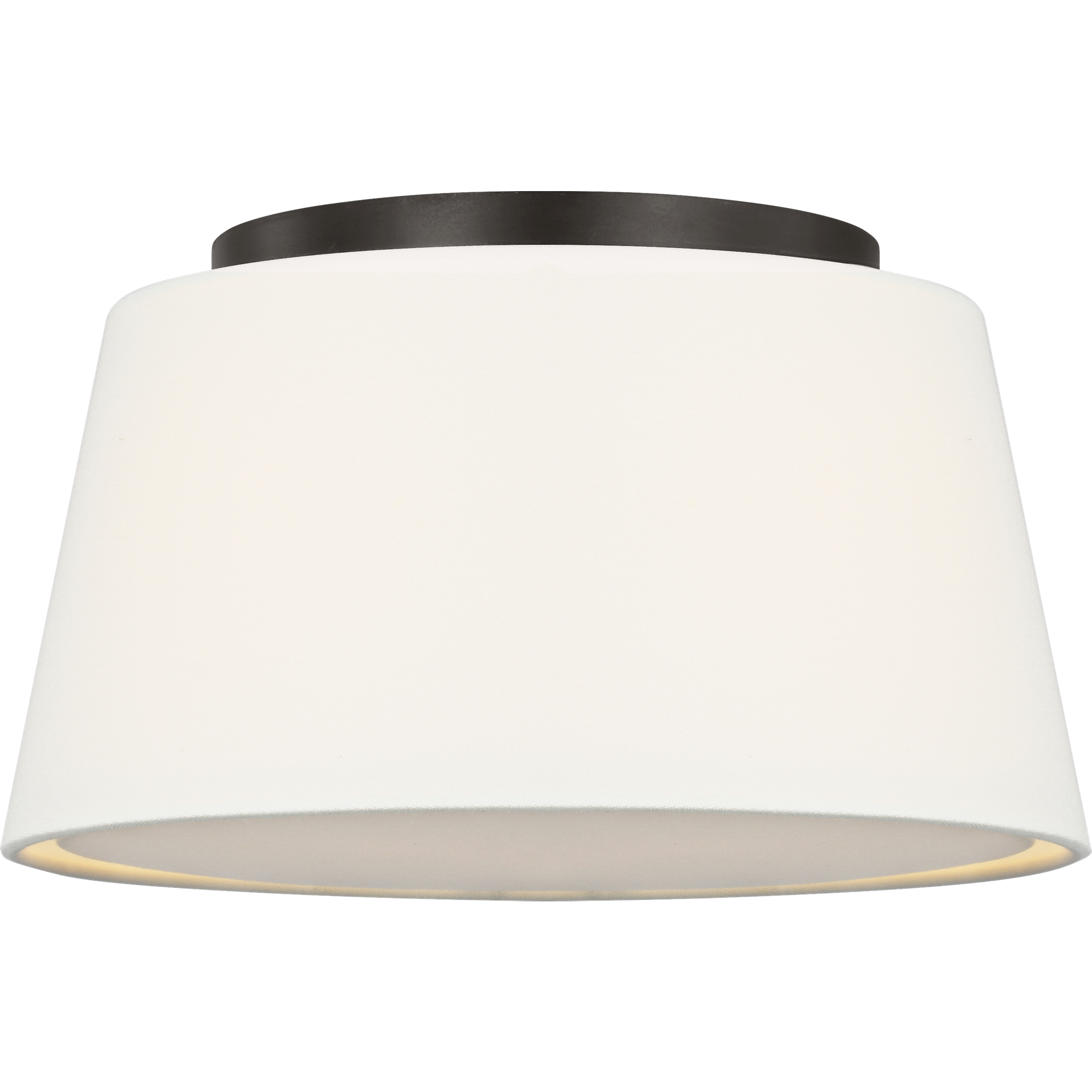 Richard June Hale 2 Light 12 inch Aged Iron Flush Mount Ceiling Light in LED