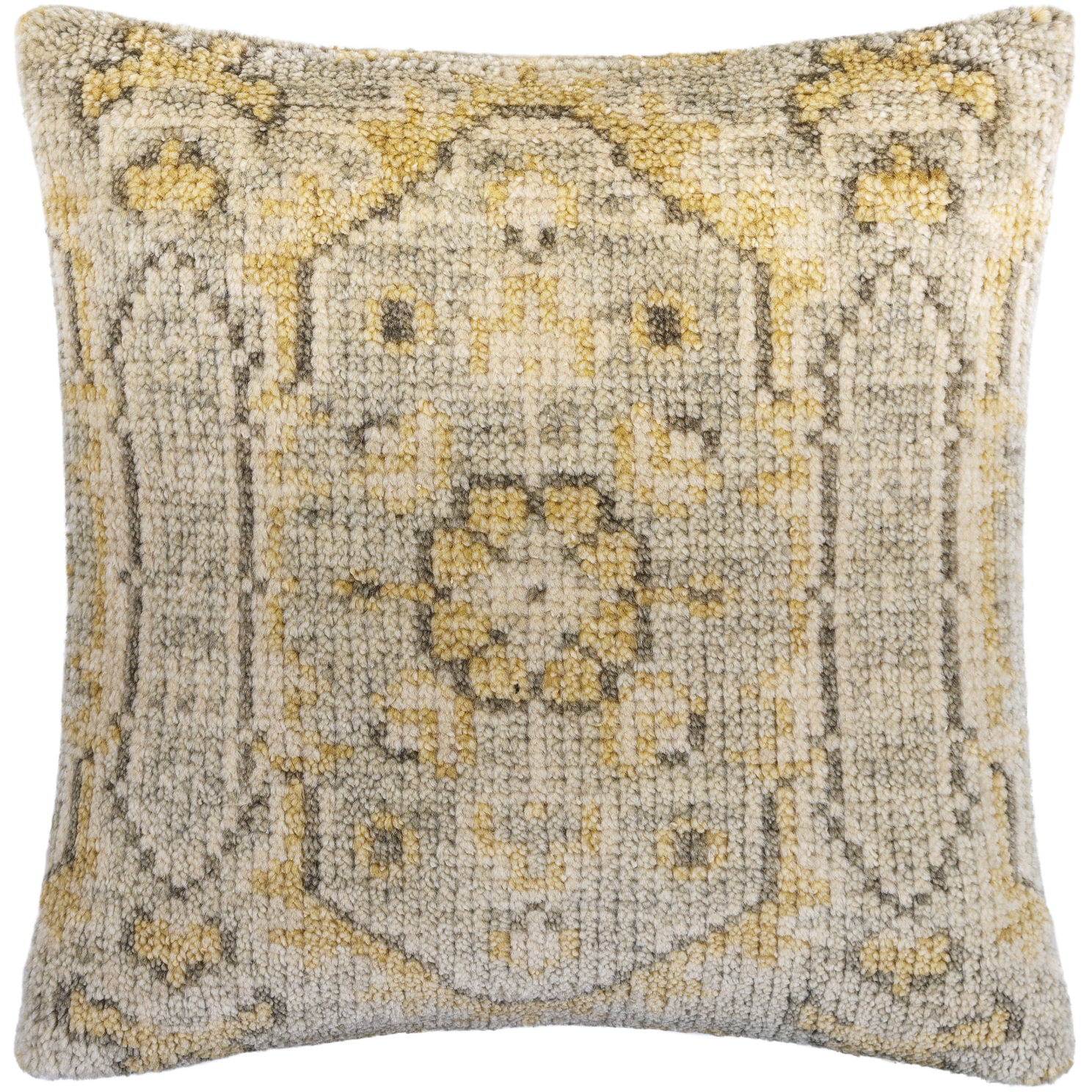 Affleck 20 X 20 inch Sage/Olive/Beige Accent Pillow