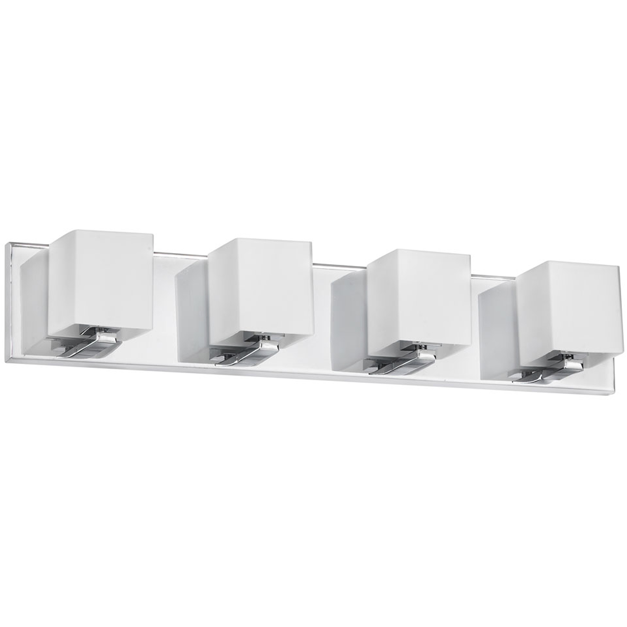 Verona 4 Light 26 inch Polished Chrome Vanity Light Wall Light