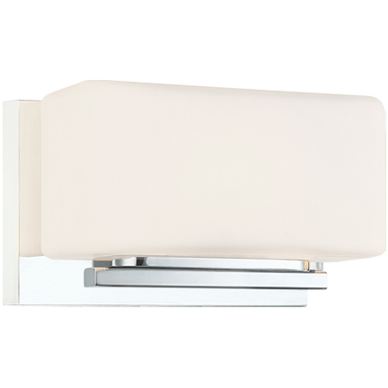 Chiclet 1 Light 7.38 inch Chrome Wall Sconce Wall Light
