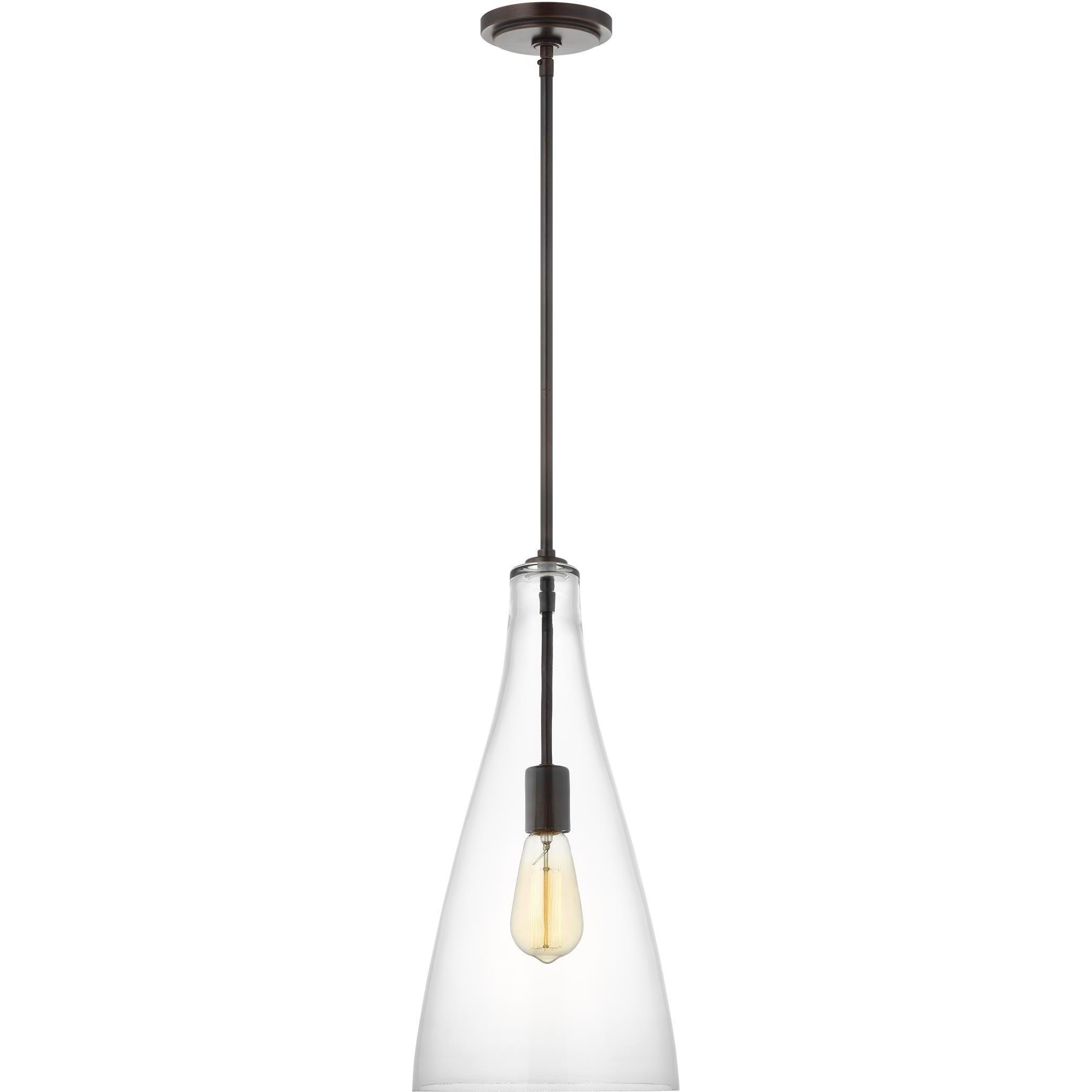 Arilda 1 Light Bronze Pendant Ceiling Light
