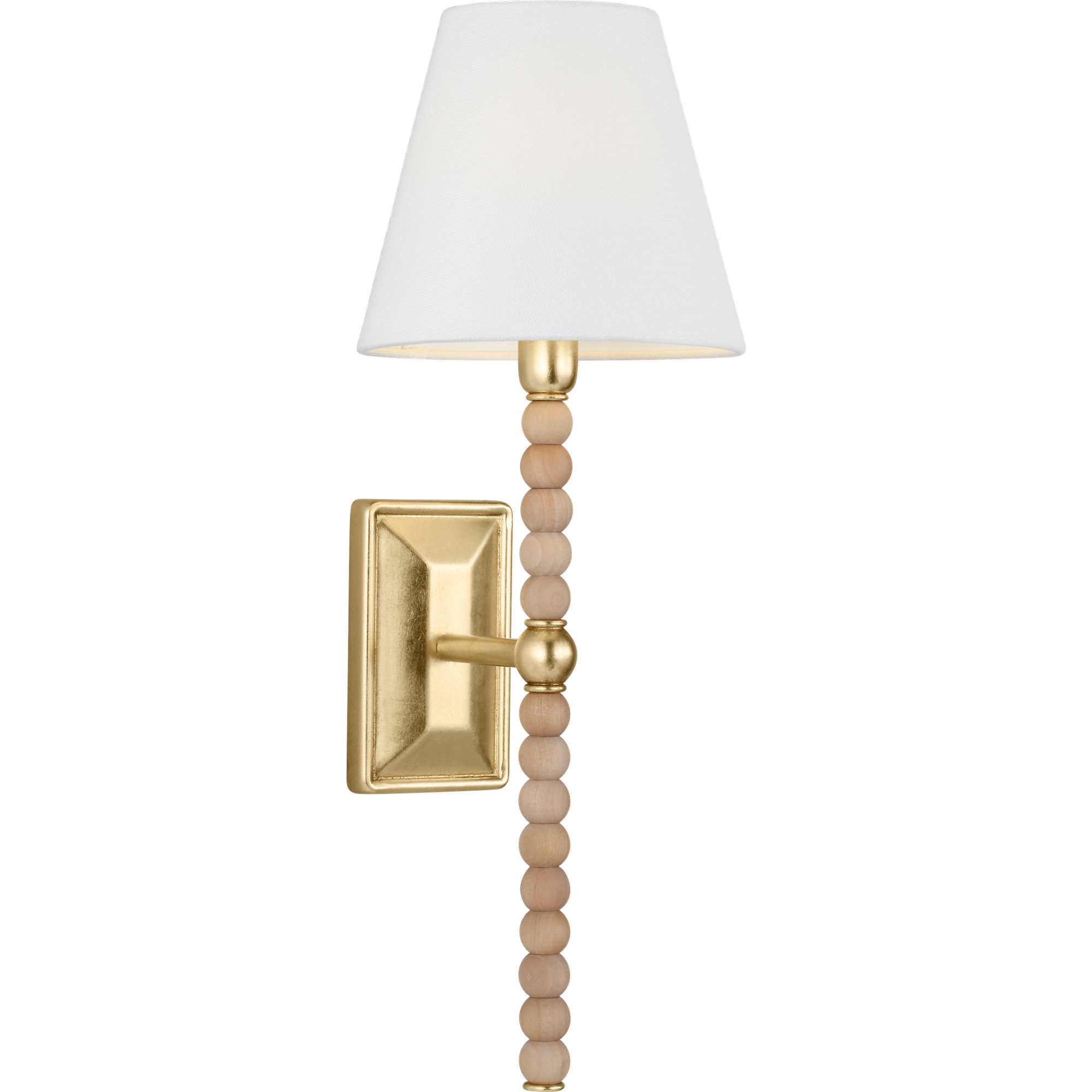 C&M by Chapman & Myers Fiona 1 Light 6.25 inch Gild Wall Sconce Wall Light in Standard