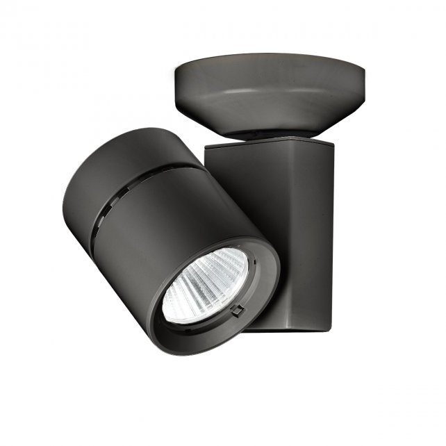 Exterminator II LED 4.5 inch Black Flush Mount Ceiling Light in 90, 3000K