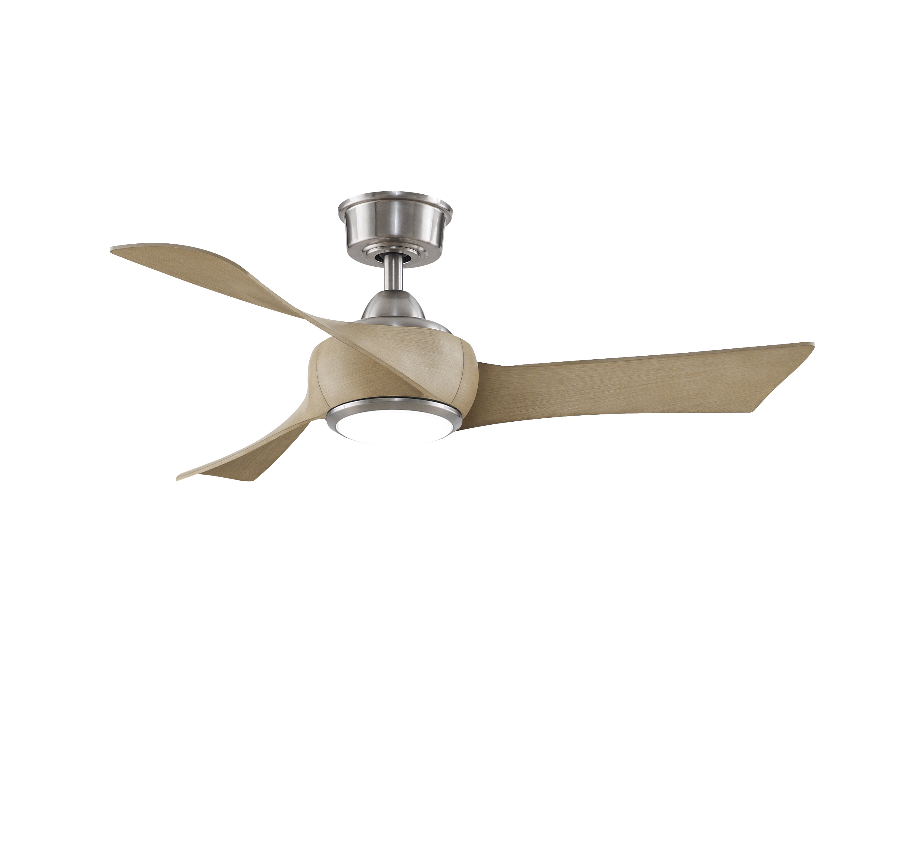 Wrap Custom Brushed Nickel Fan Motor