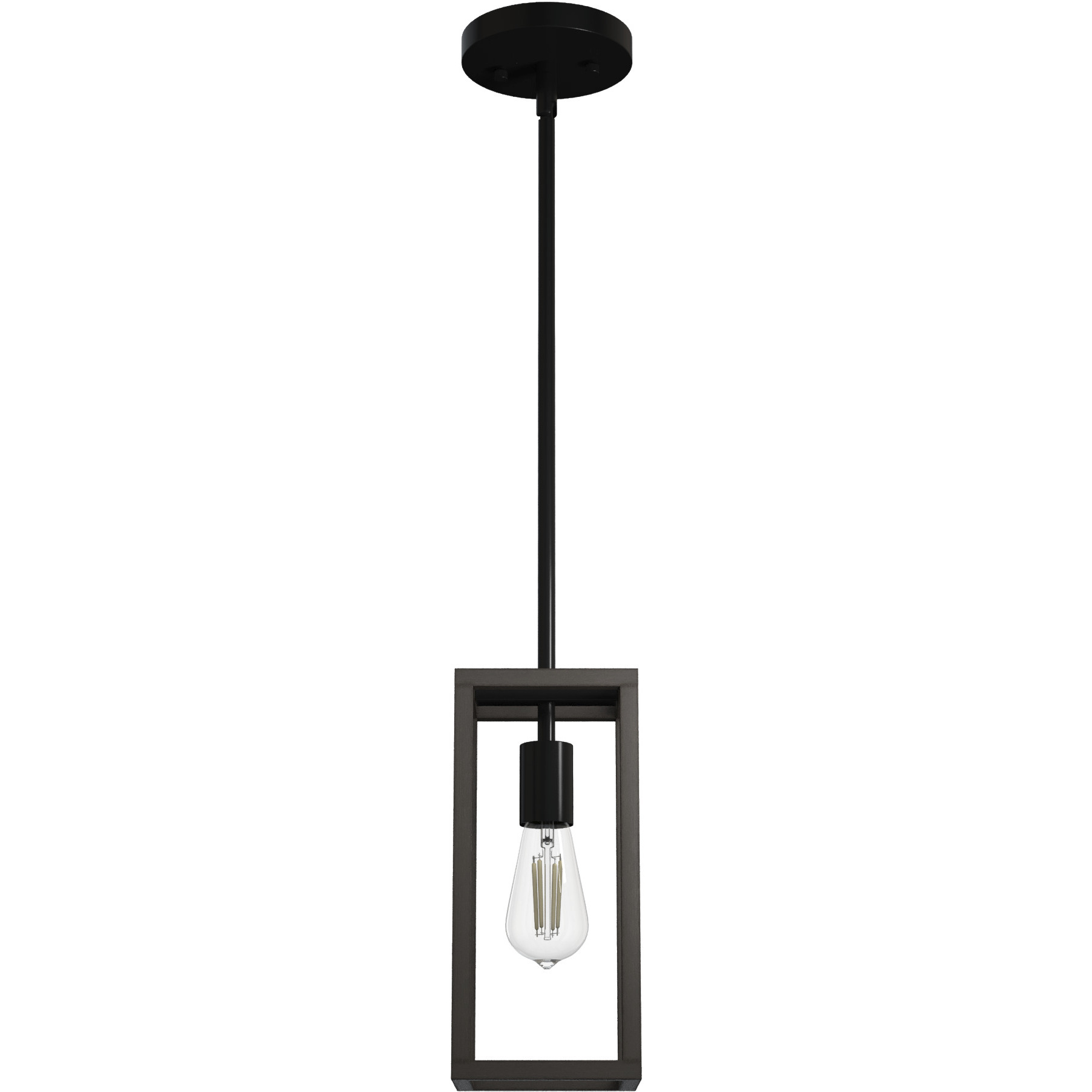Squire Manor 1 Light 5 inch Matte Black Mini Pendant Ceiling Light