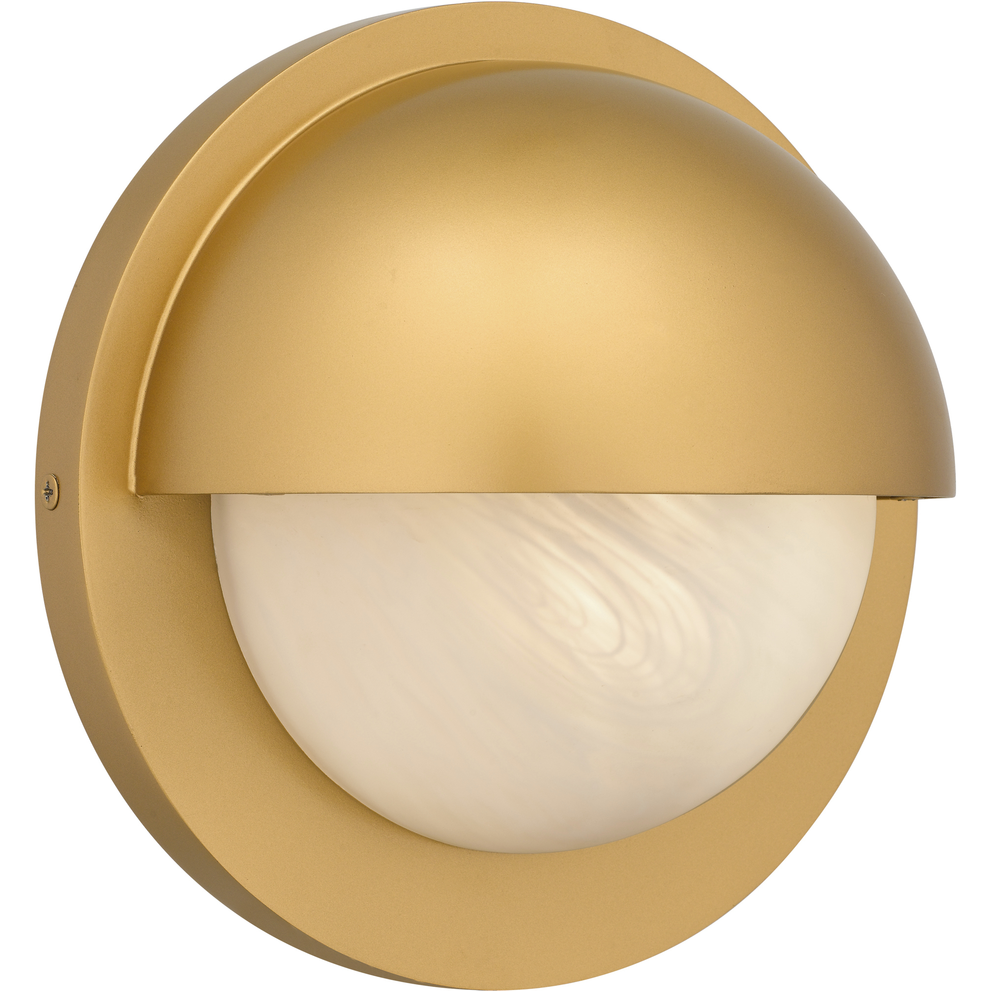 Harlowe 1 Light 8 inch Nouveau Painted Weathered Brass Outdoor Wall Lantern