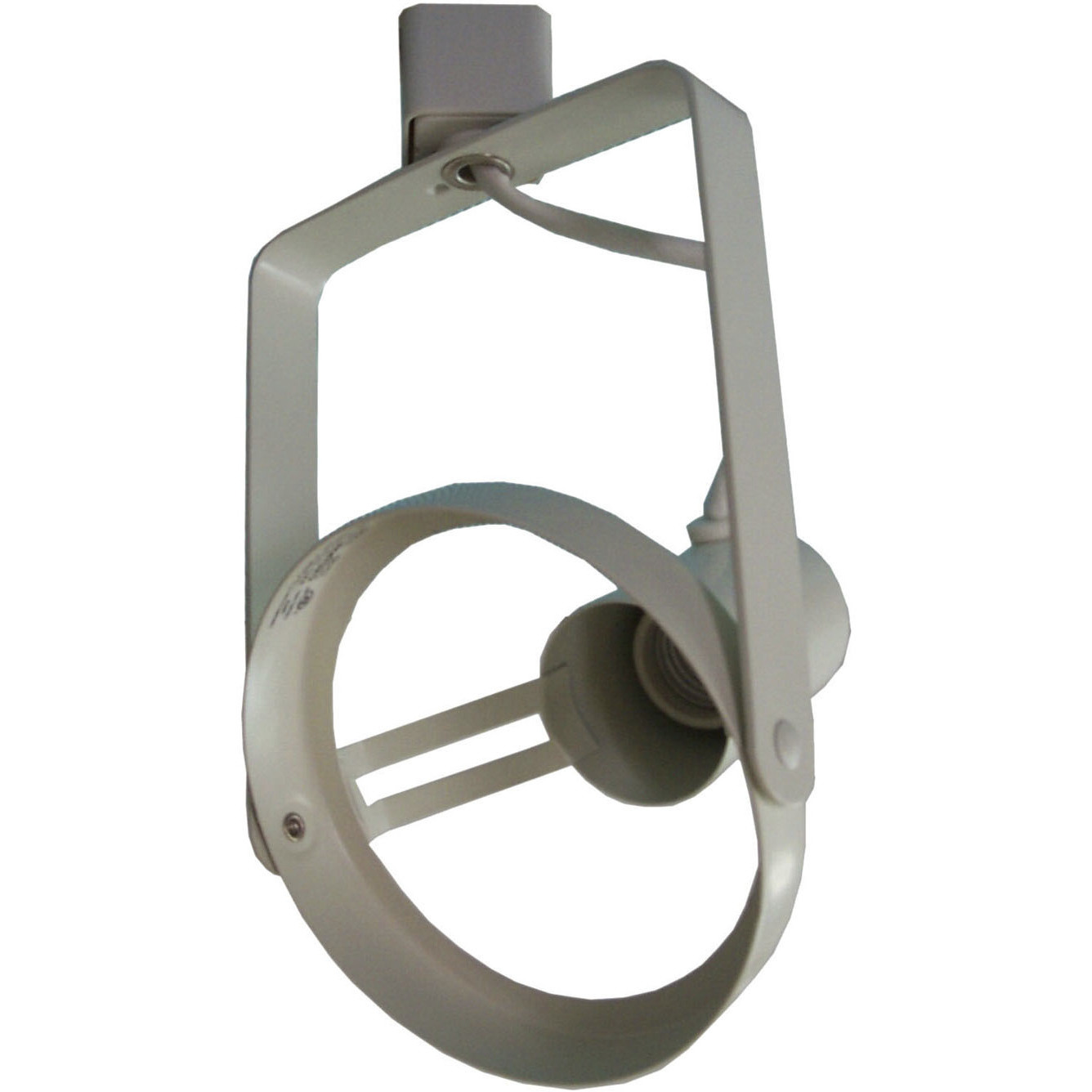 Signature 1 Light 120V White Track Head Ceiling Light, Adjustable