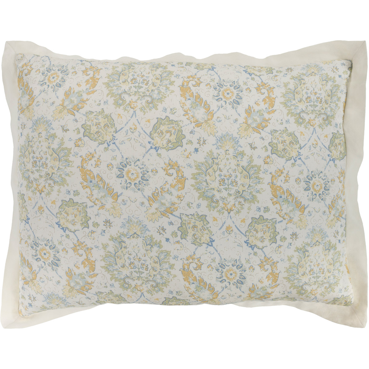 Mona 26 X 20 inch Sage and Mustard Standard Sham