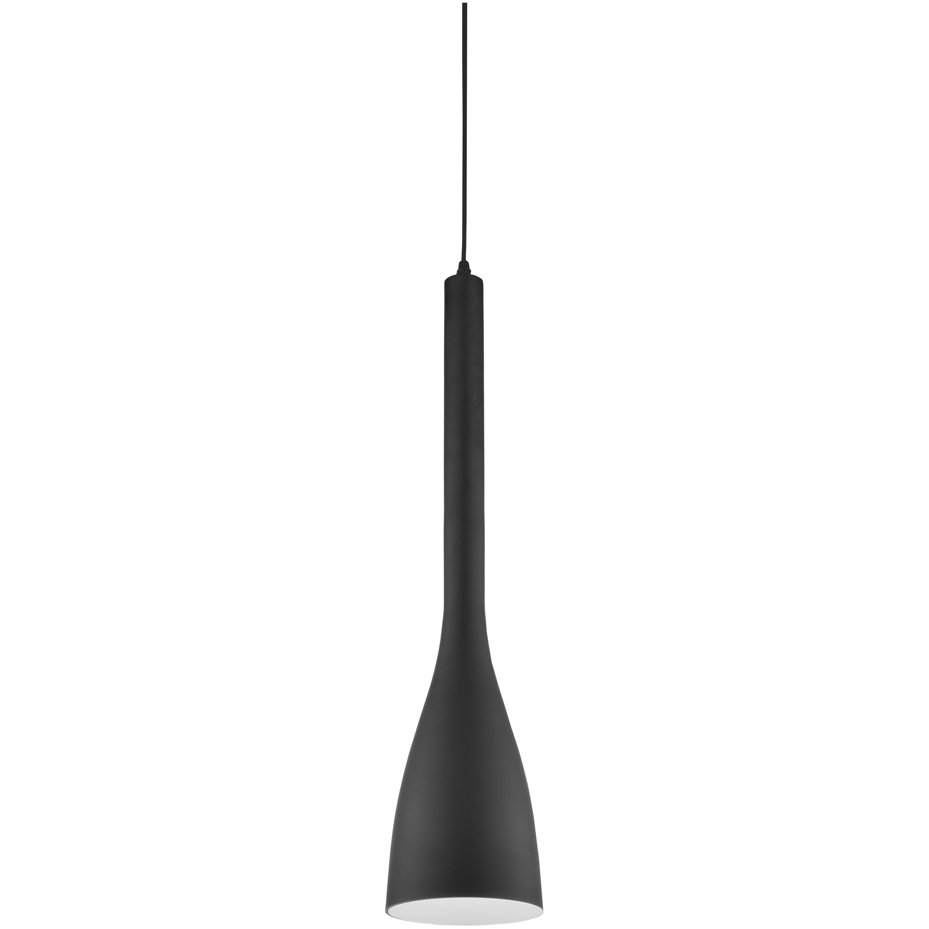 Modern 1 Light 4.5 inch Black Pendant Ceiling Light