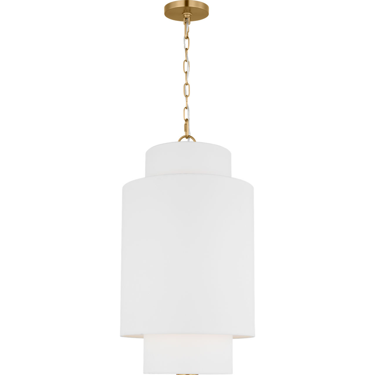 kate spade new york Sawyer 1 Light 15 inch Burnished Brass Hanging Shade Ceiling Light