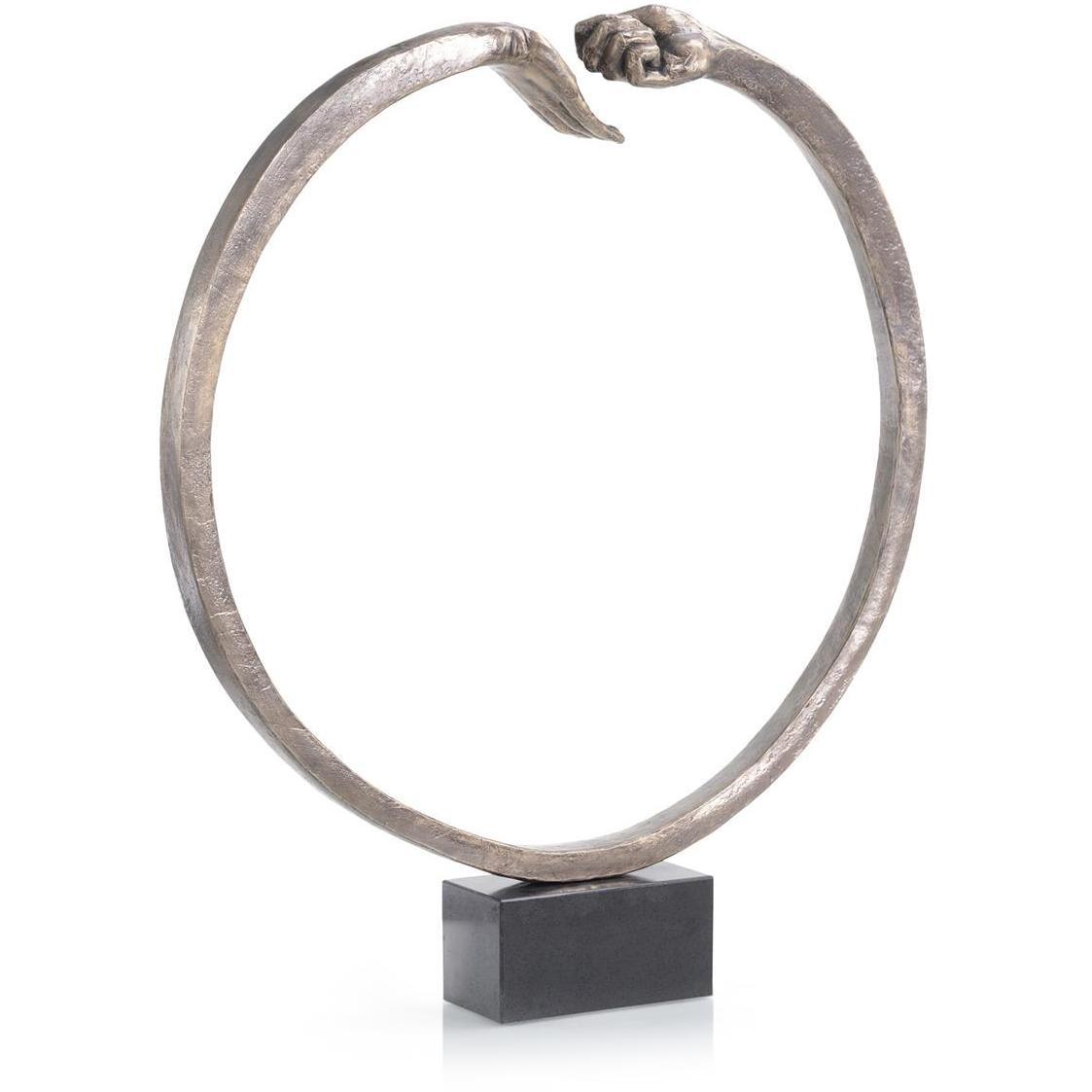 Eternity Hands 41.25 X 35 inch Sculpture