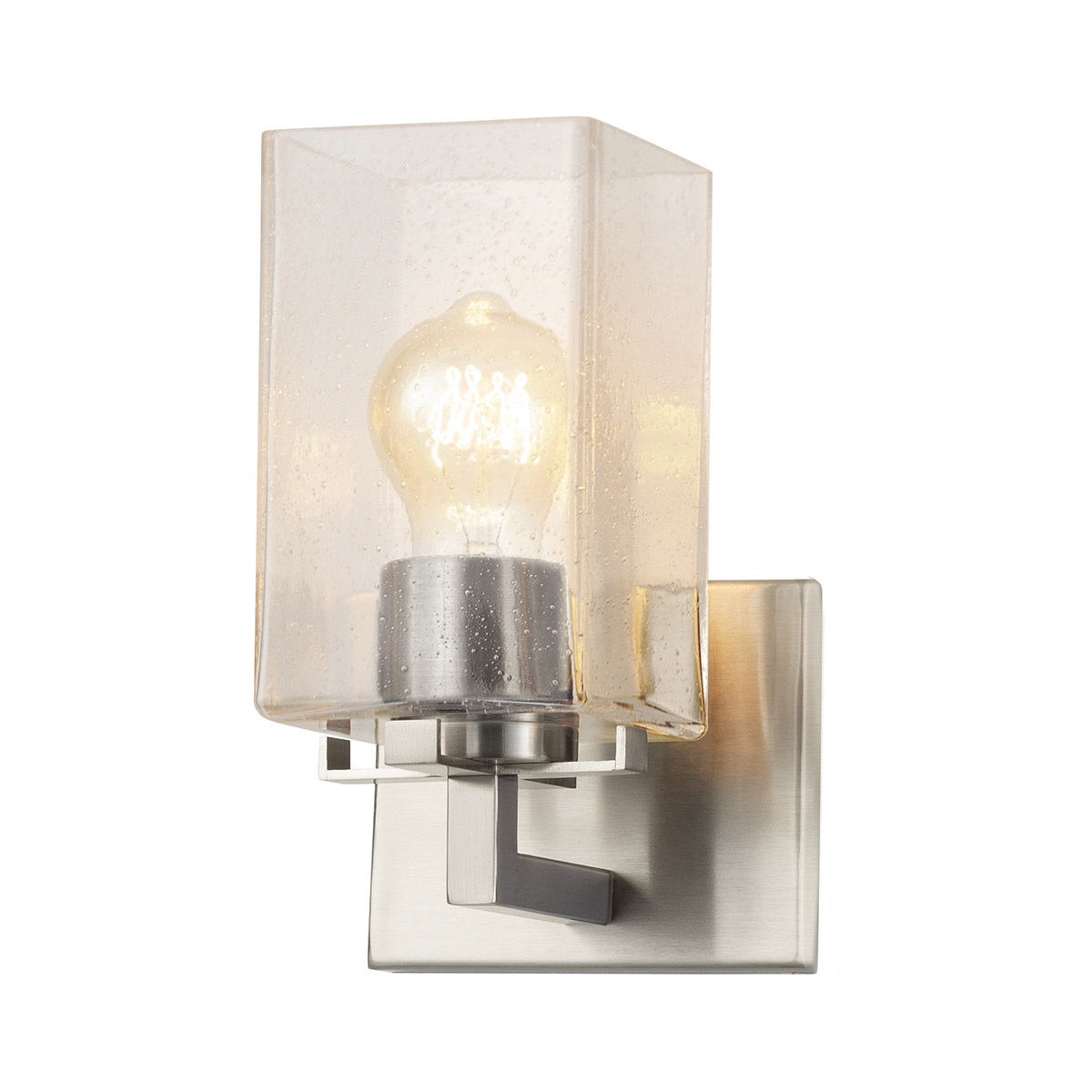 EVOLV 5.5 inch Brushed Nickel Wall Sconce Wall Light, Vice Family