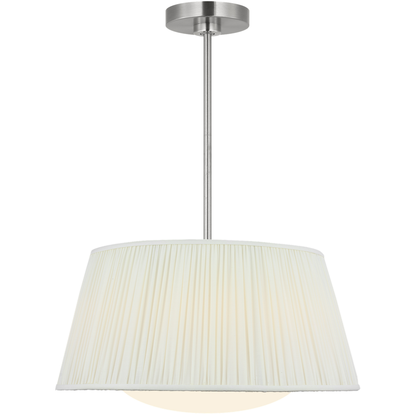 Vilera LED 18.13 inch Brushed Nickel Pendant Ceiling Light