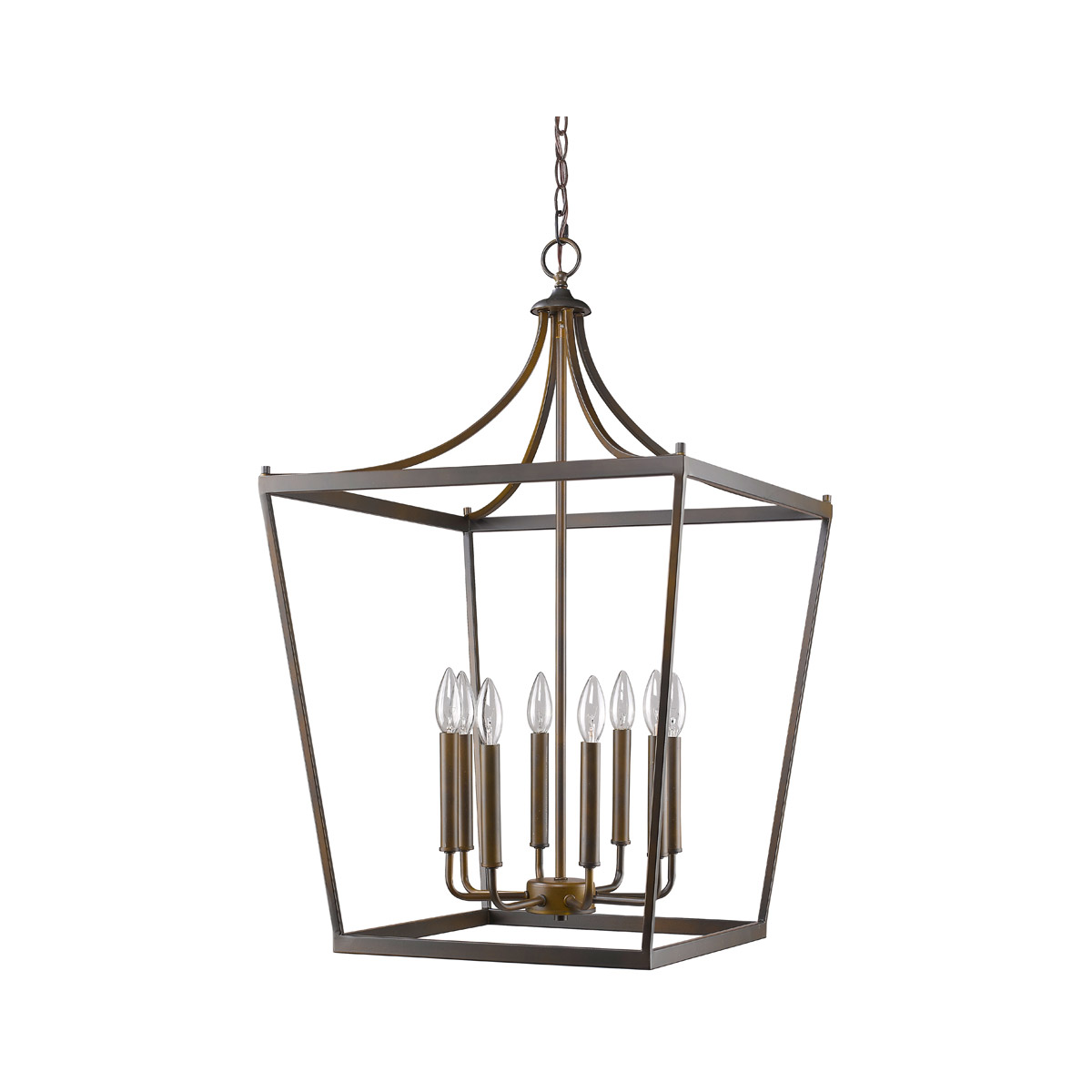 Kennedy 8 Light 20 inch Oil Rubbed Bronze Pendant Ceiling Light