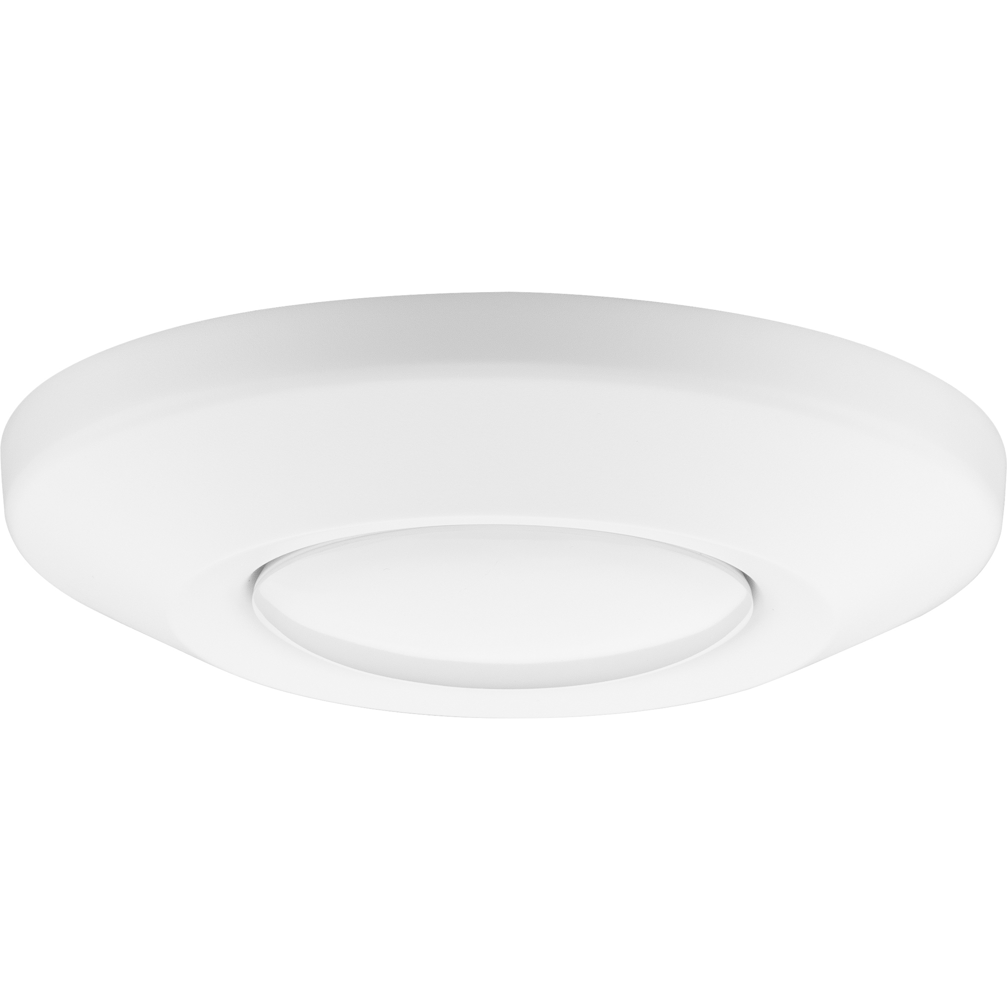 Intrinsic LED 7.25 inch Satin White Flush Mount Ceiling Light in Matte White, Progress LED