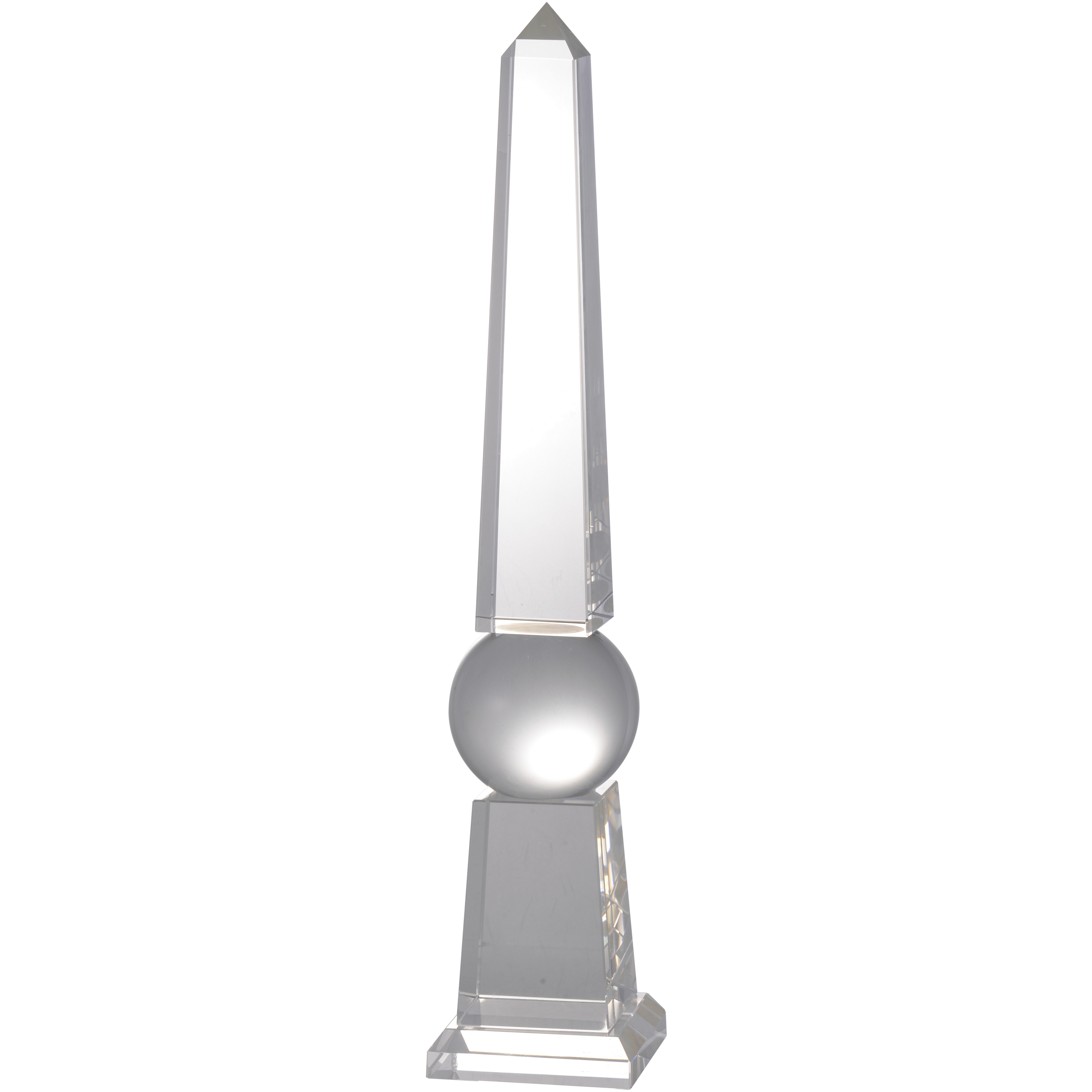 Obelisk Clear D&eacute;cor