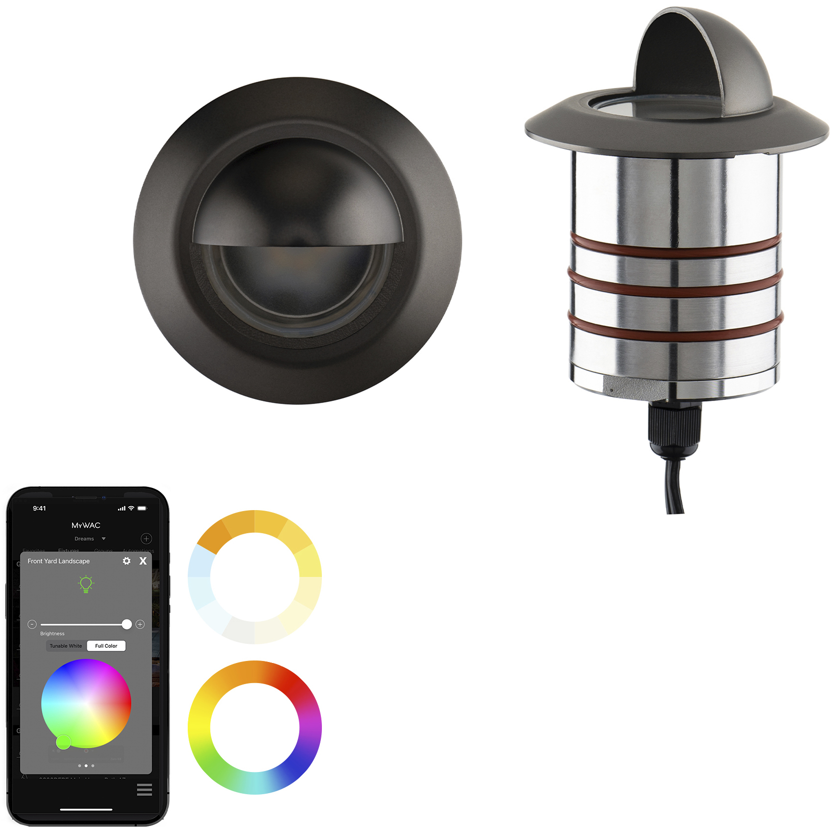Colorscaping 12 4.5 watt Stainless Steel Coated in Bronze Path Indicator Light, Colorscaping