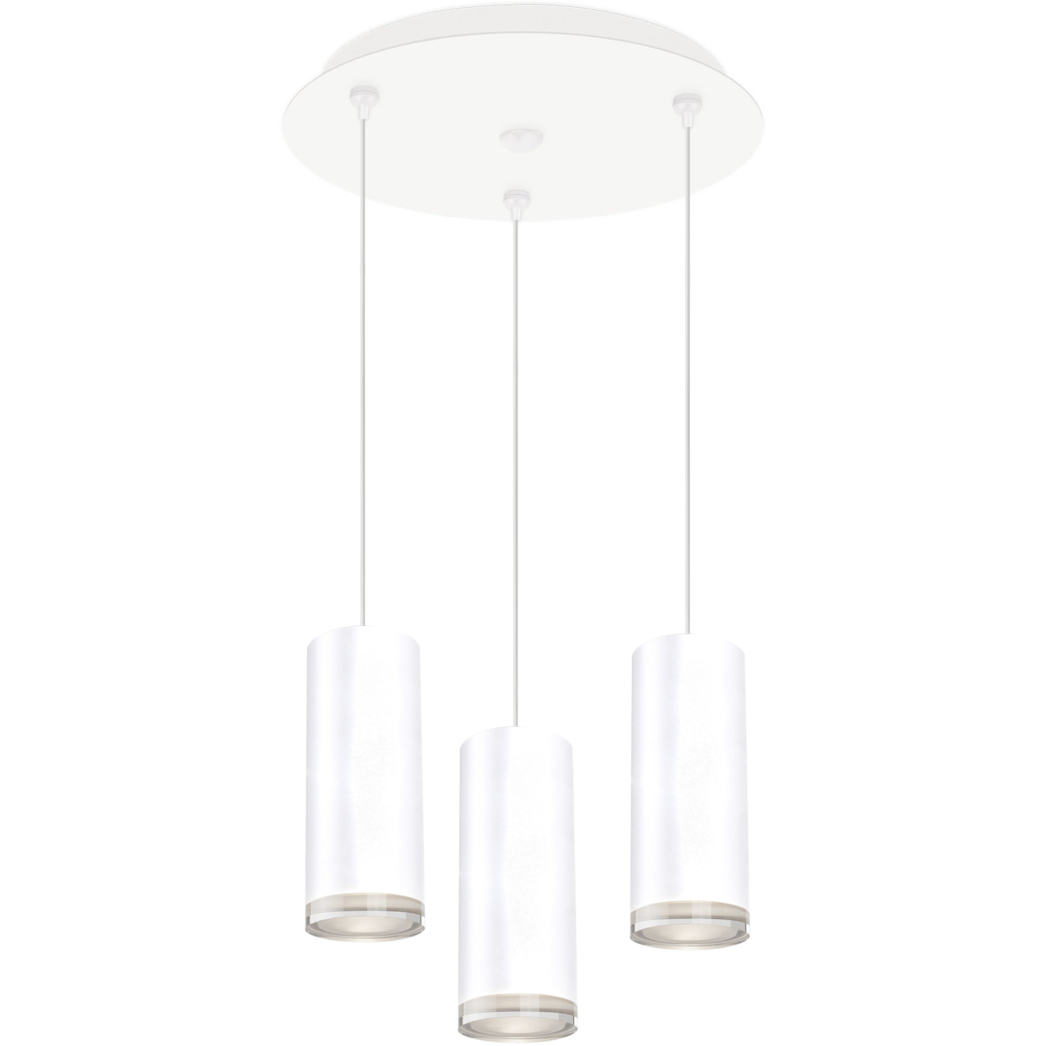 Cameo LED 11 inch White Multi Pendant Ceiling Light