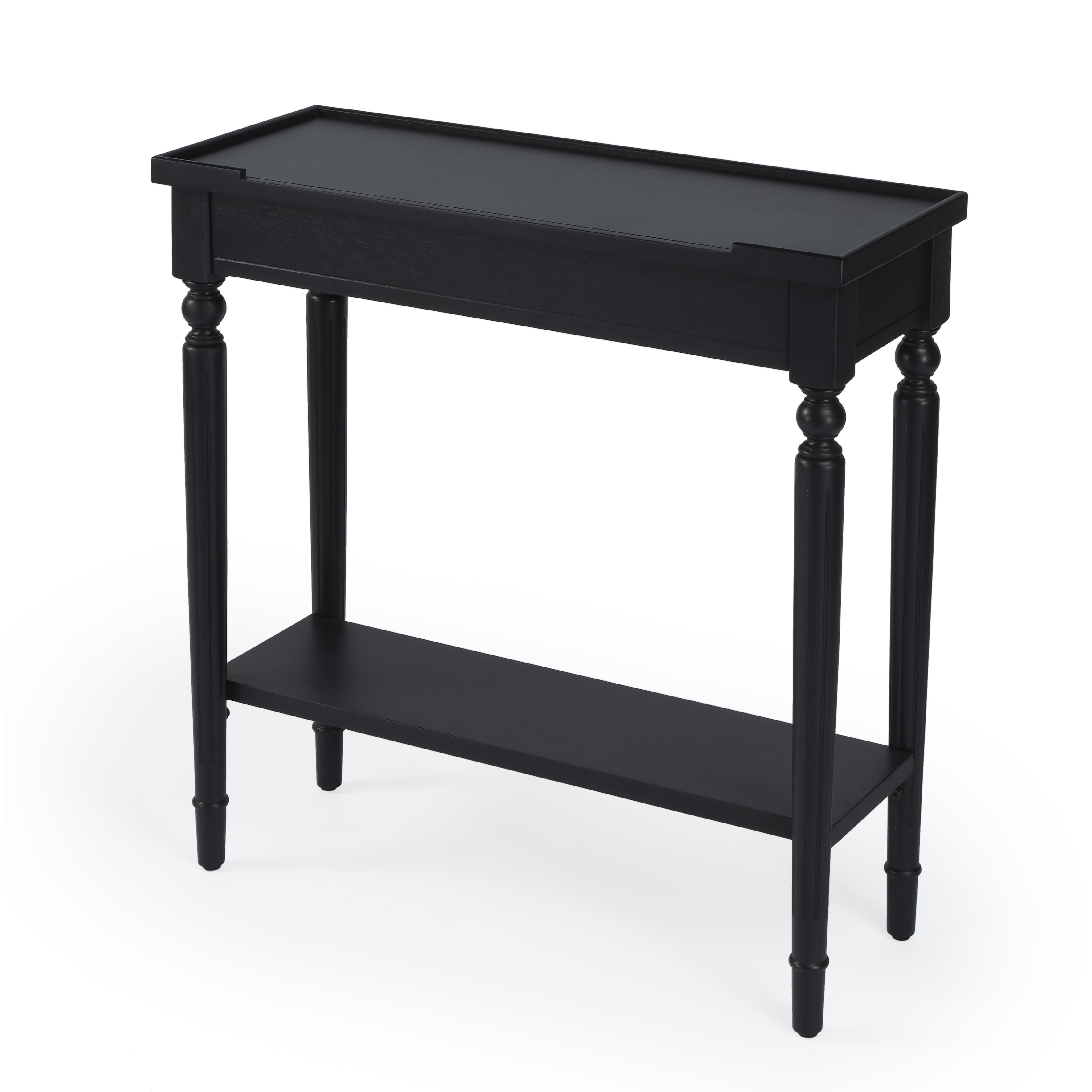 Masterpiece Aubrey  29 X 11 inch Plum Black Console/Sofa Table