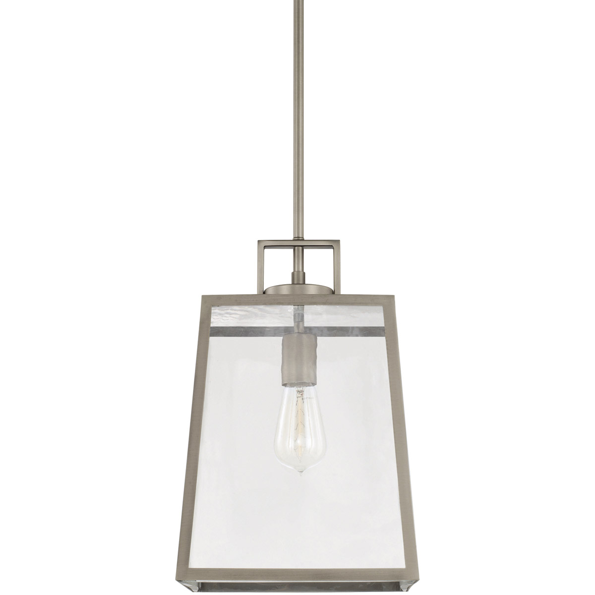 Kenner 1 Light 10 inch Antique Nickel Pendant Ceiling Light