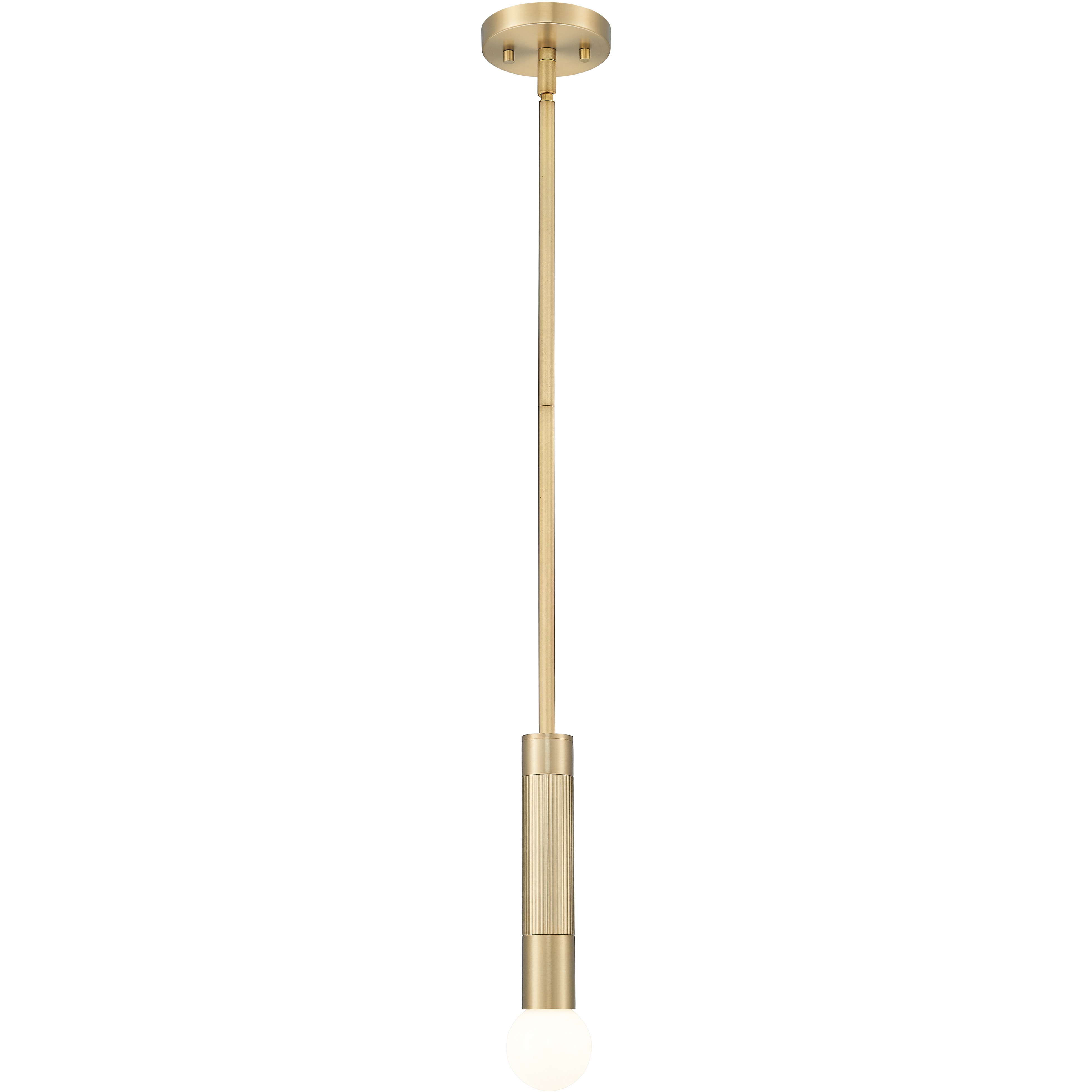 Stari 1 Light 4.75 inch Modern Gold Pendant Ceiling Light