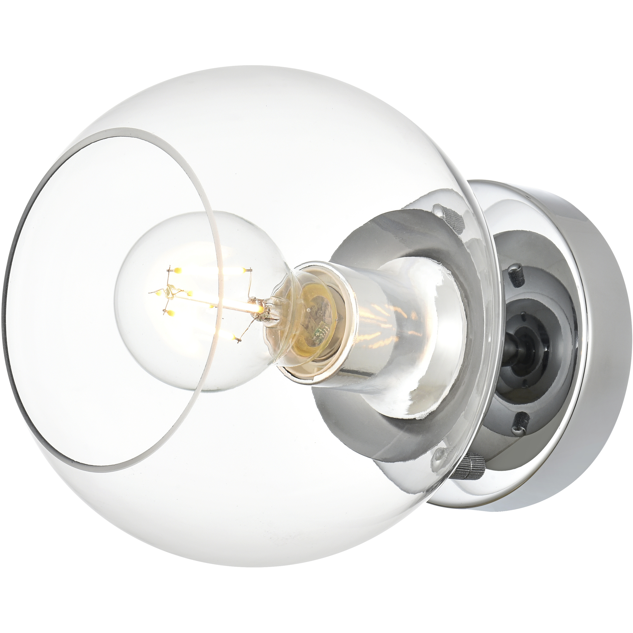 Rogelio 1 Light 7 inch Chrome Bath Sconce Wall Light