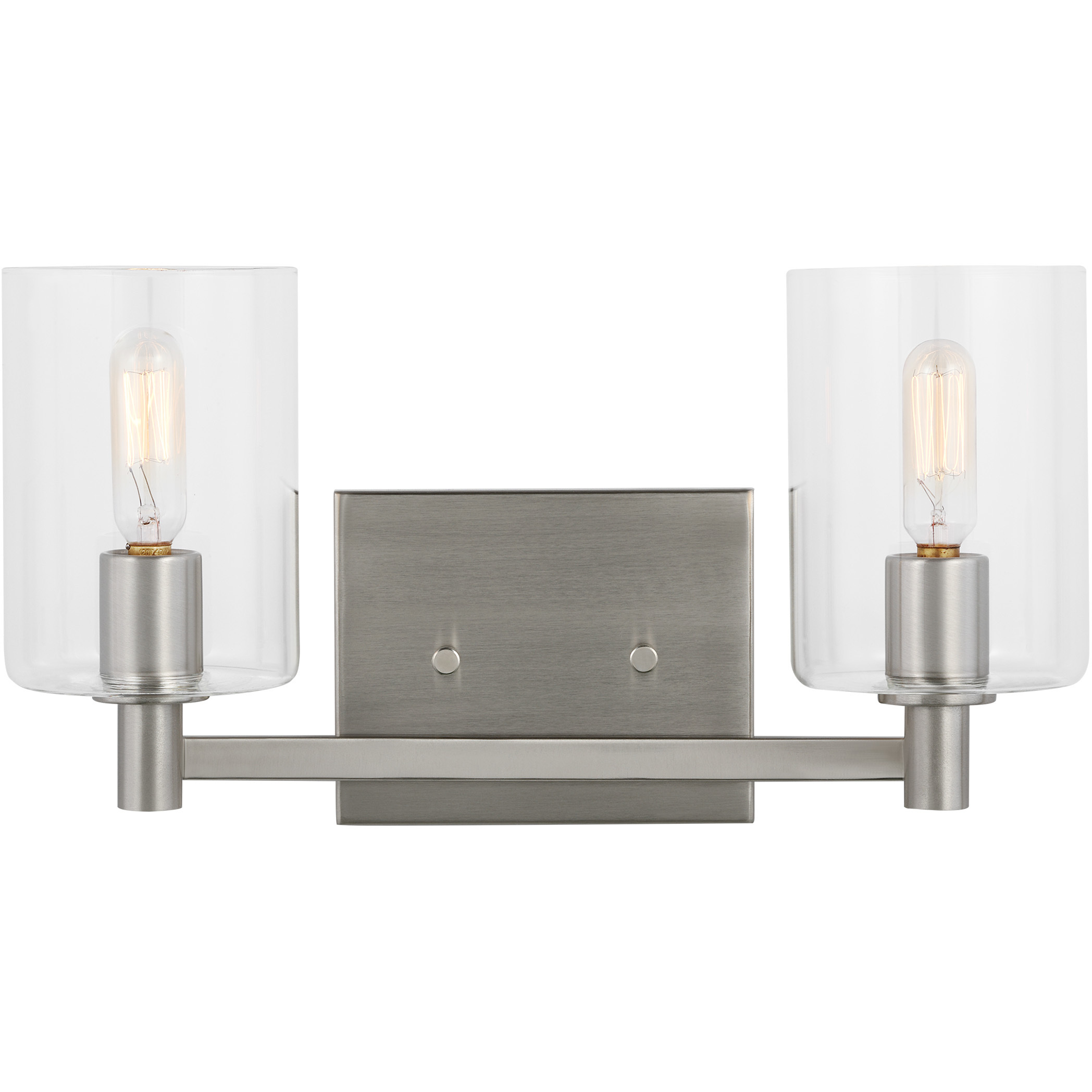 Fullton 2 Light 14.25 inch Brushed Nickel Bath Vanity Wall Light