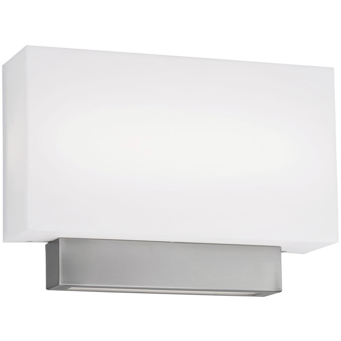 Maven Wall Sconce Wall Light in Brushed Nickel, dweLED
