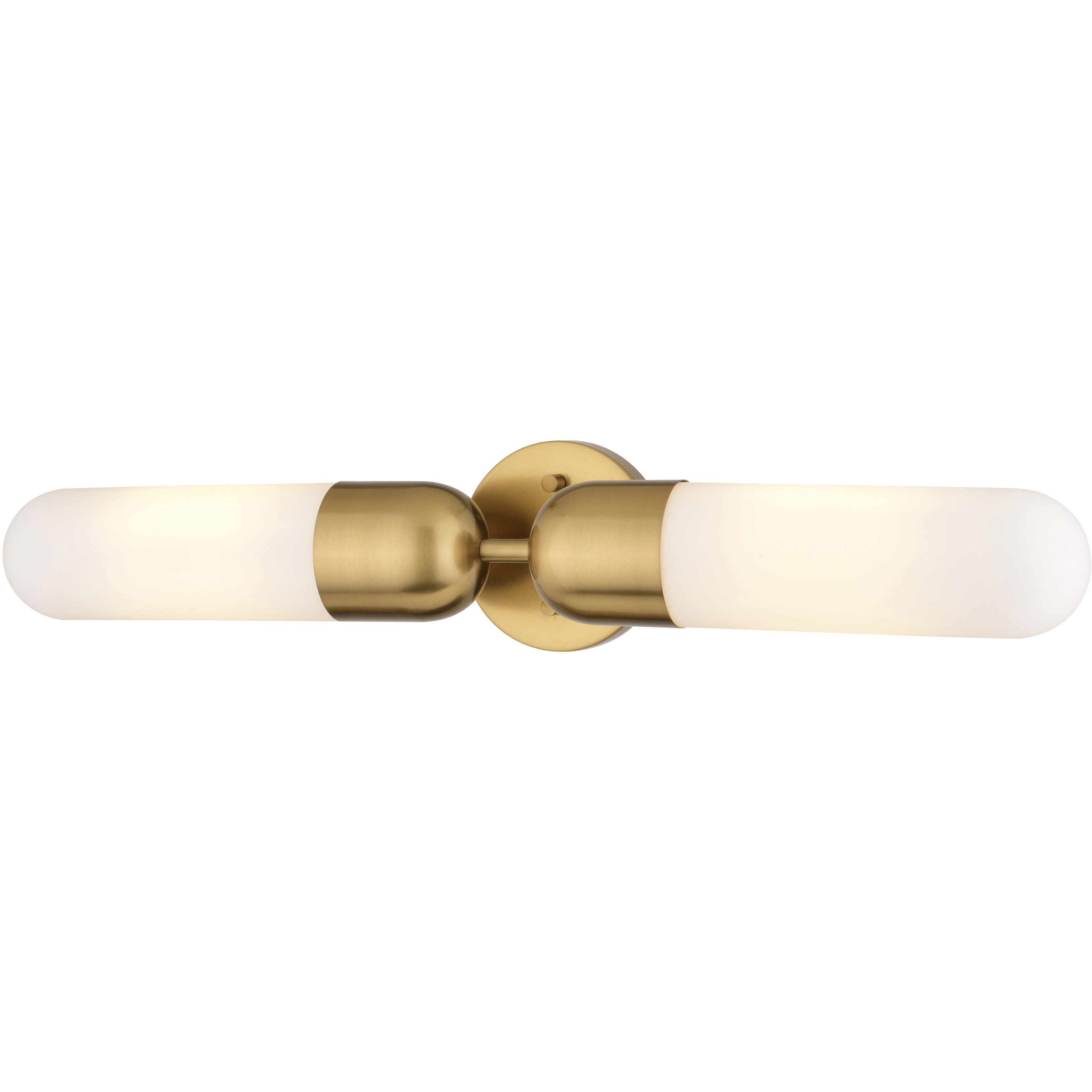 Thalia LED 24.75 inch Antique Gold Bathroom Light Wall Light