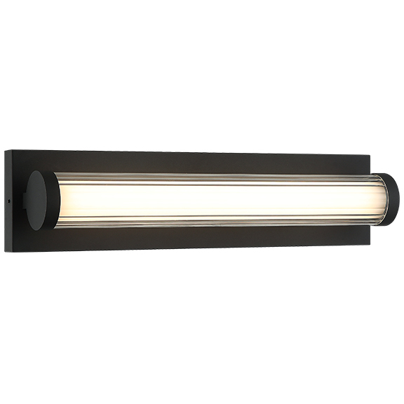 Athena LED 18 inch Matte Black Wall Sconce Wall Light