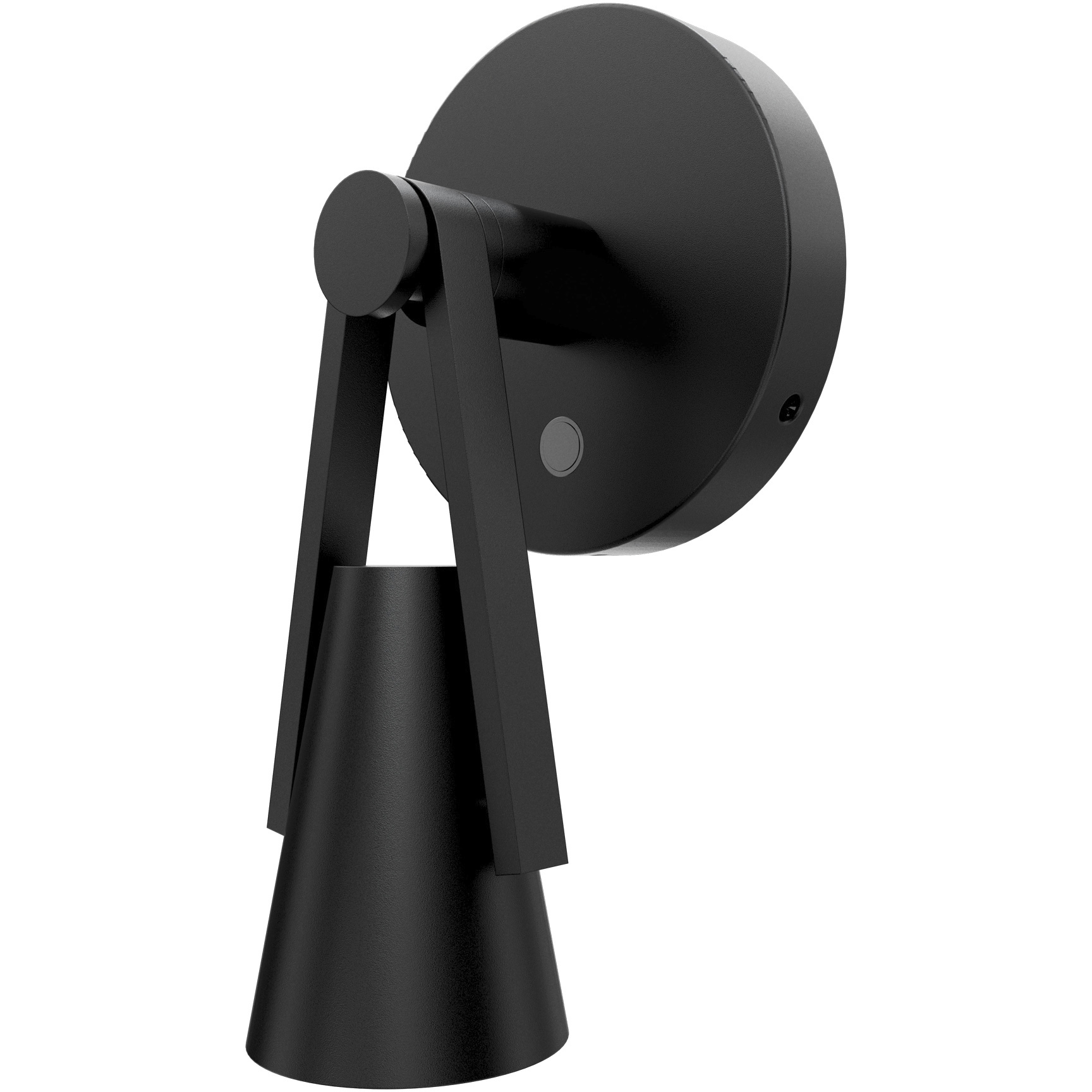 Garlyn LED 4.88 inch Black Reading Light Wall Light, dweLED