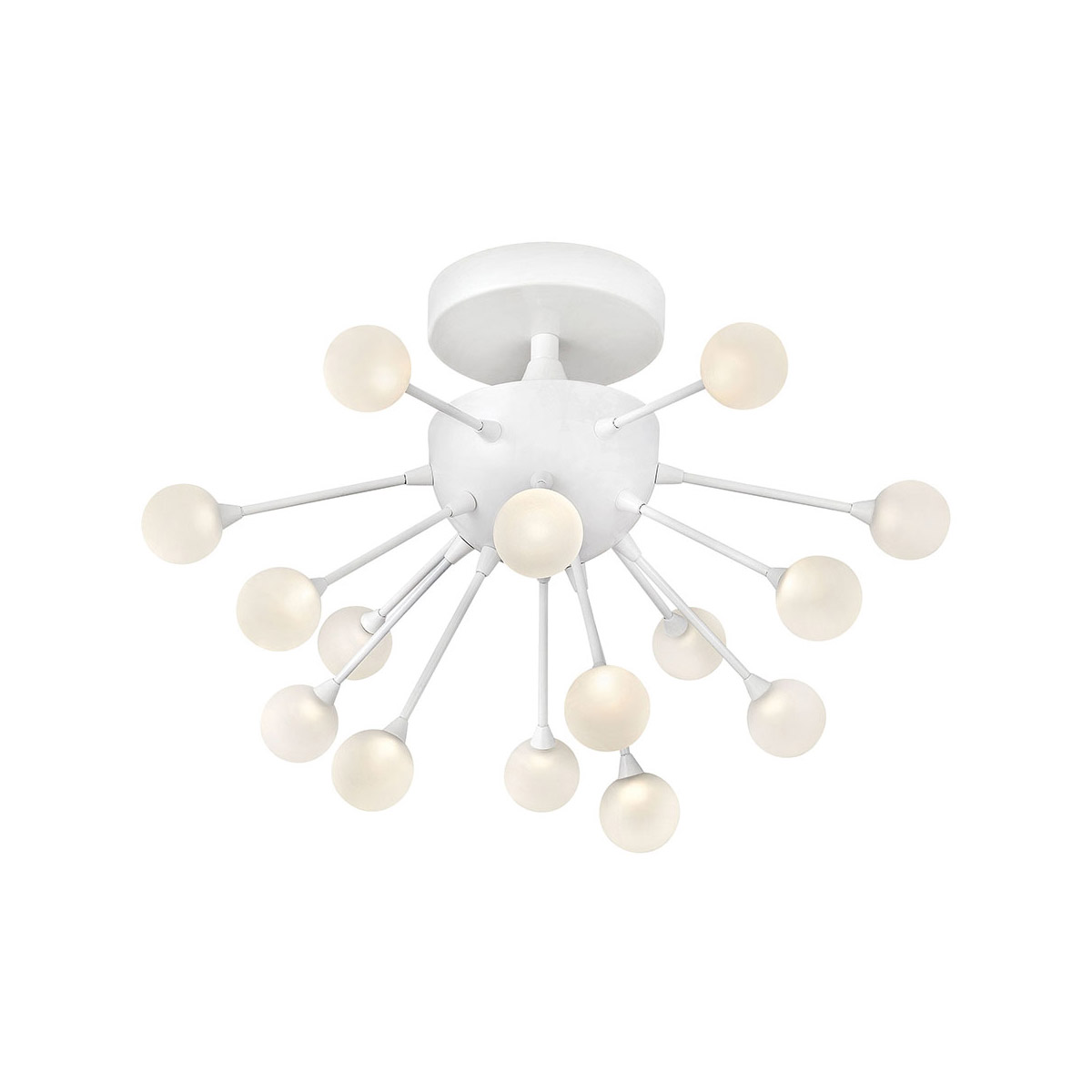 Impulse LED 15 inch Cloud Semi-Flush Mount Ceiling Light