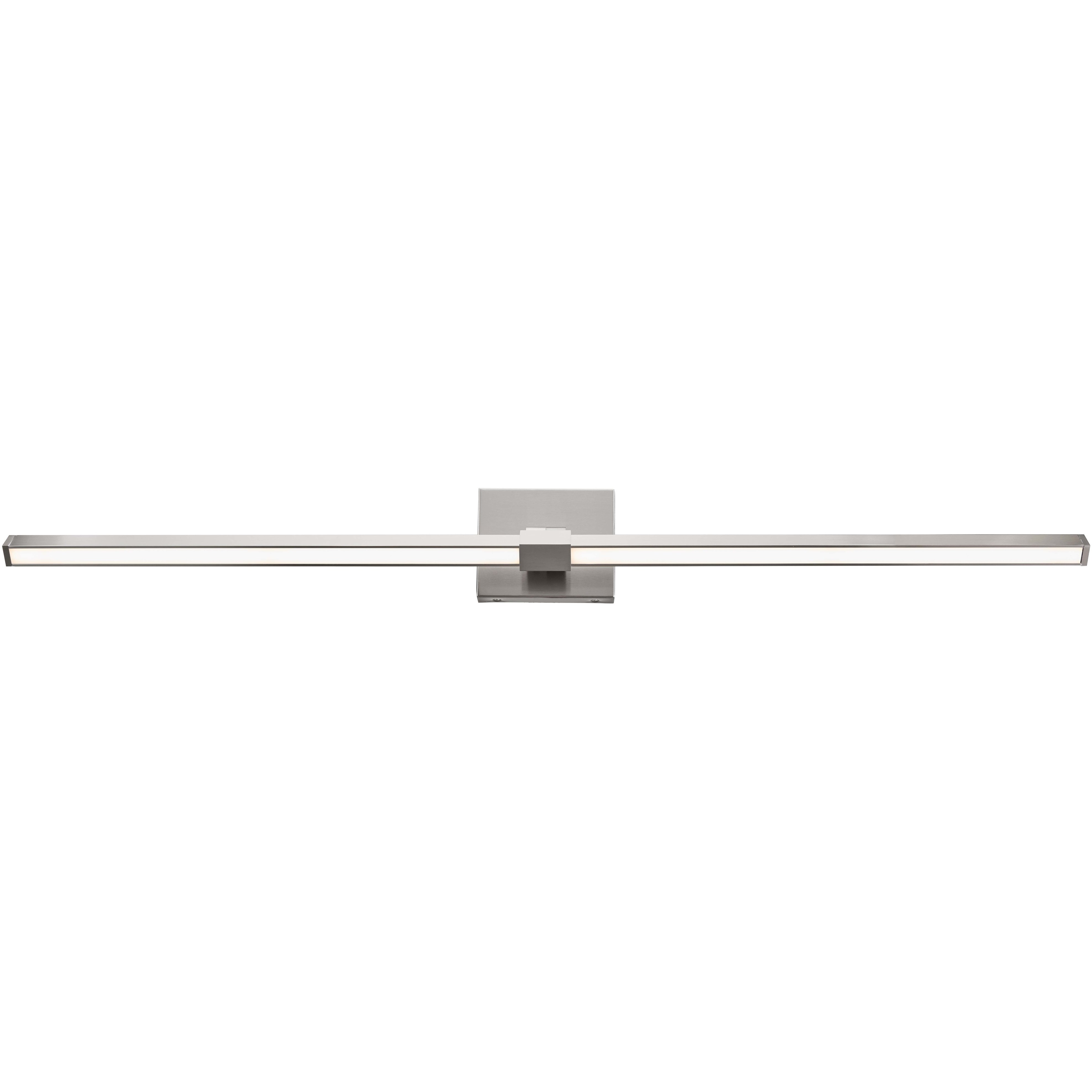 Epee LED 42 inch Brushed Nickel Bath Vanity Light Wall Light