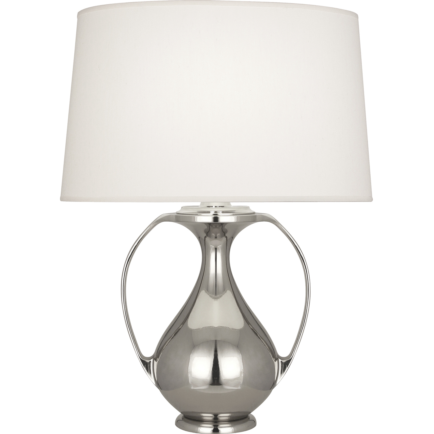 Belvedere 26.25 inch 150 watt Polished Nickel Table Lamp Portable Light