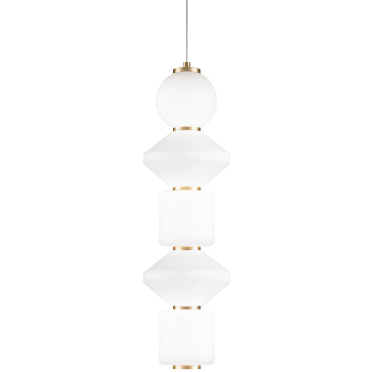 Dango LED 6.38 inch Oxidized Gold Pendant Ceiling Light
