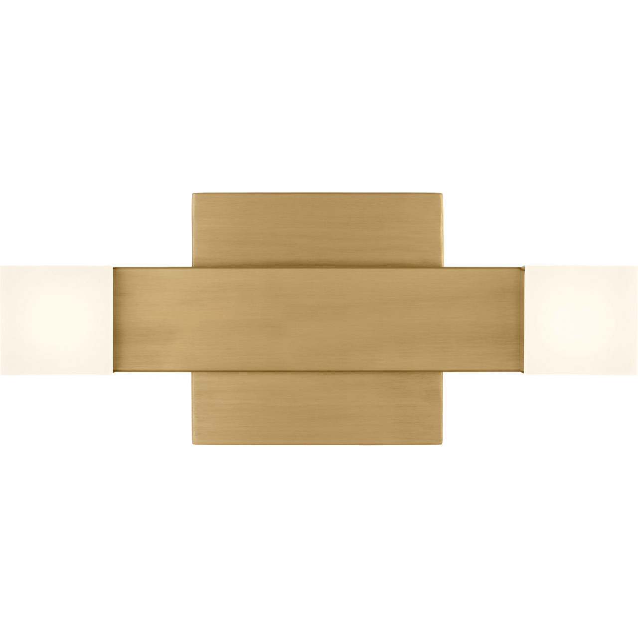 Drew & Jonathan Scott Brander LED 11.38 inch Satin Brass Vanity Light Wall Light