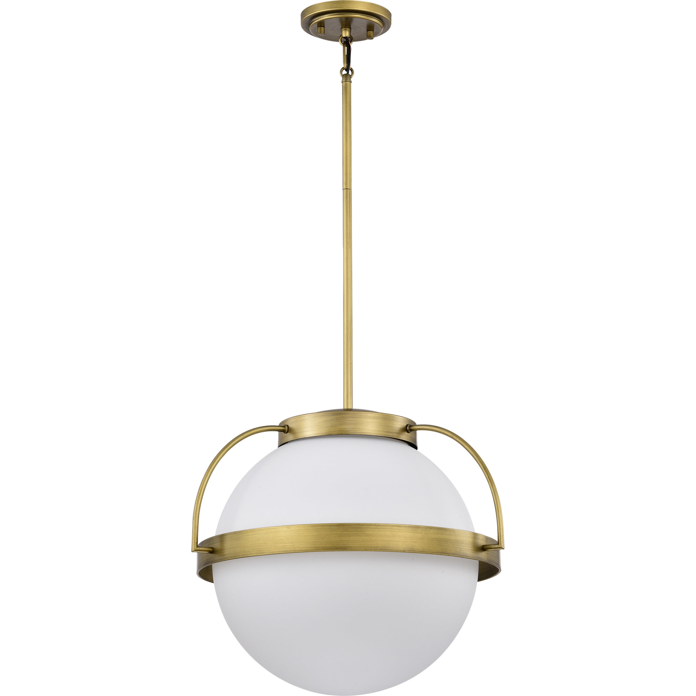 Lakeshore 1 Light 18 inch Natural Brass Pendant Ceiling Light